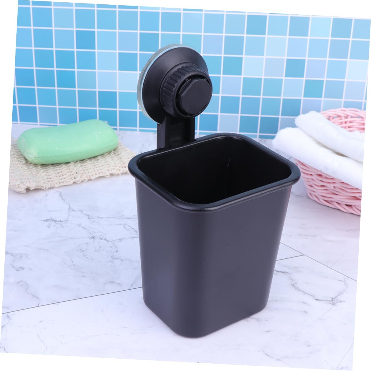 Toothbrush Cup Holder Suction Cup Design Wall Storage for Boys Girls