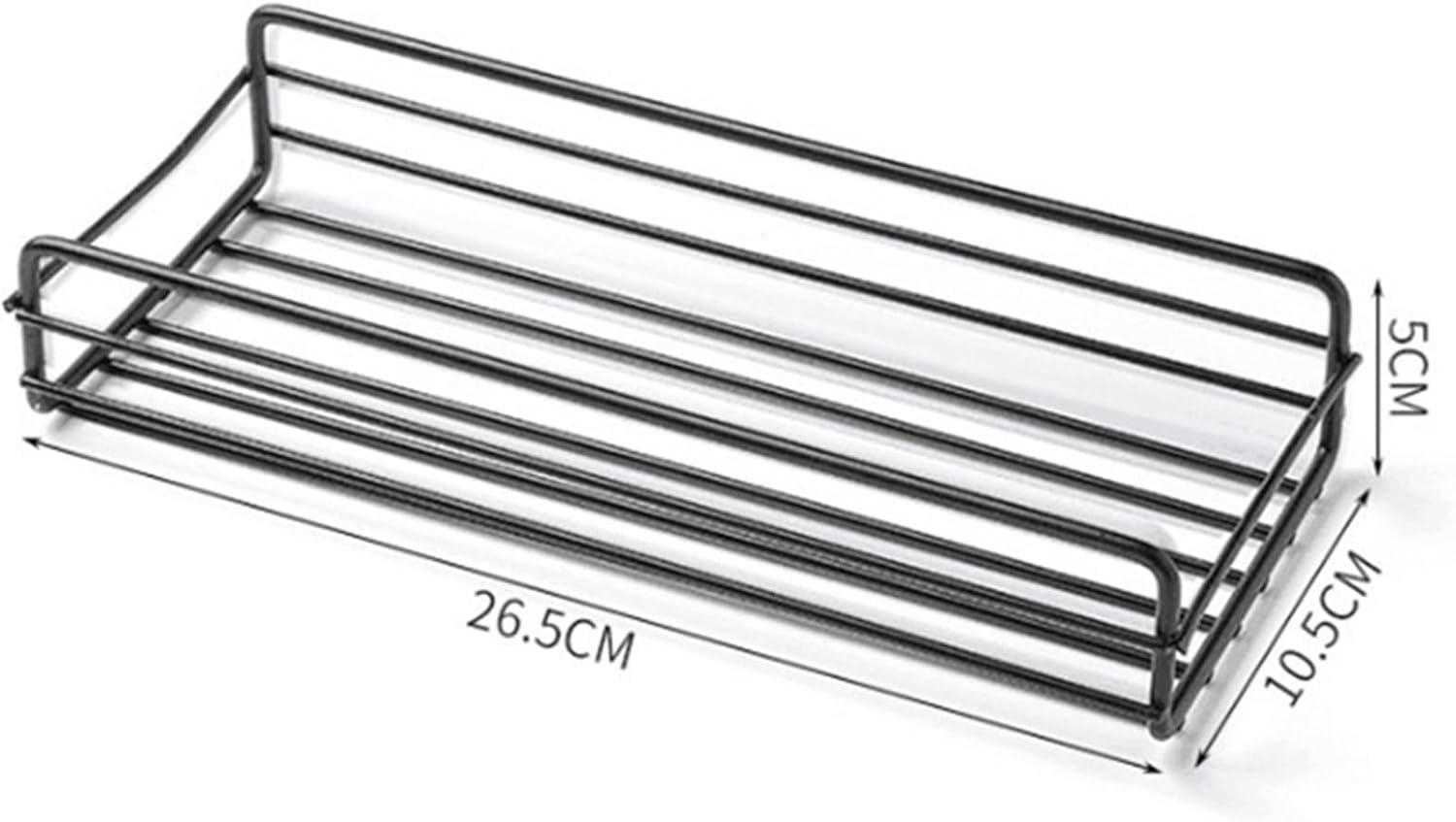 Bathroom Organizer Strips Space-Saving Shower Caddy