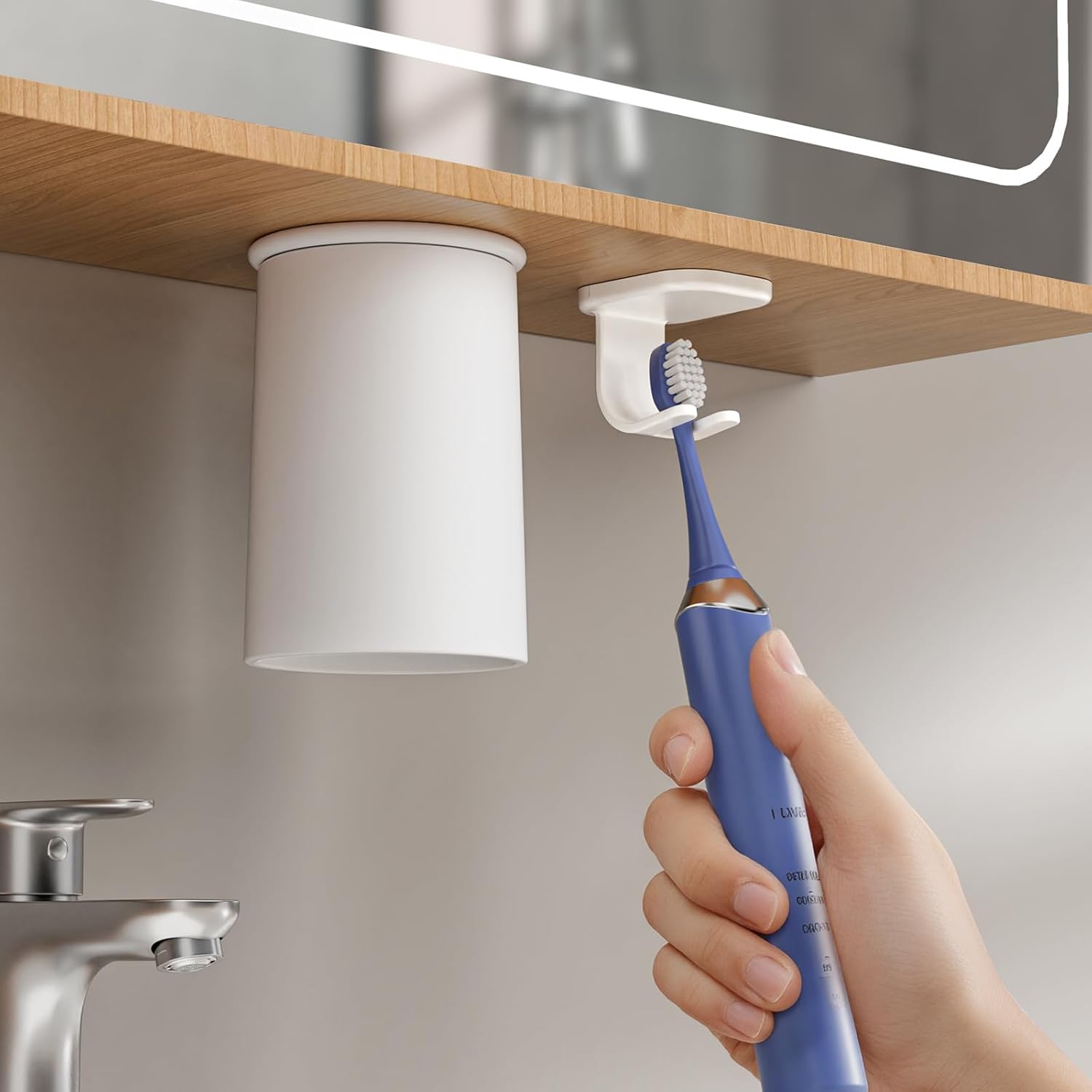 VNYIFAN Magnetic Toothbrush Holder