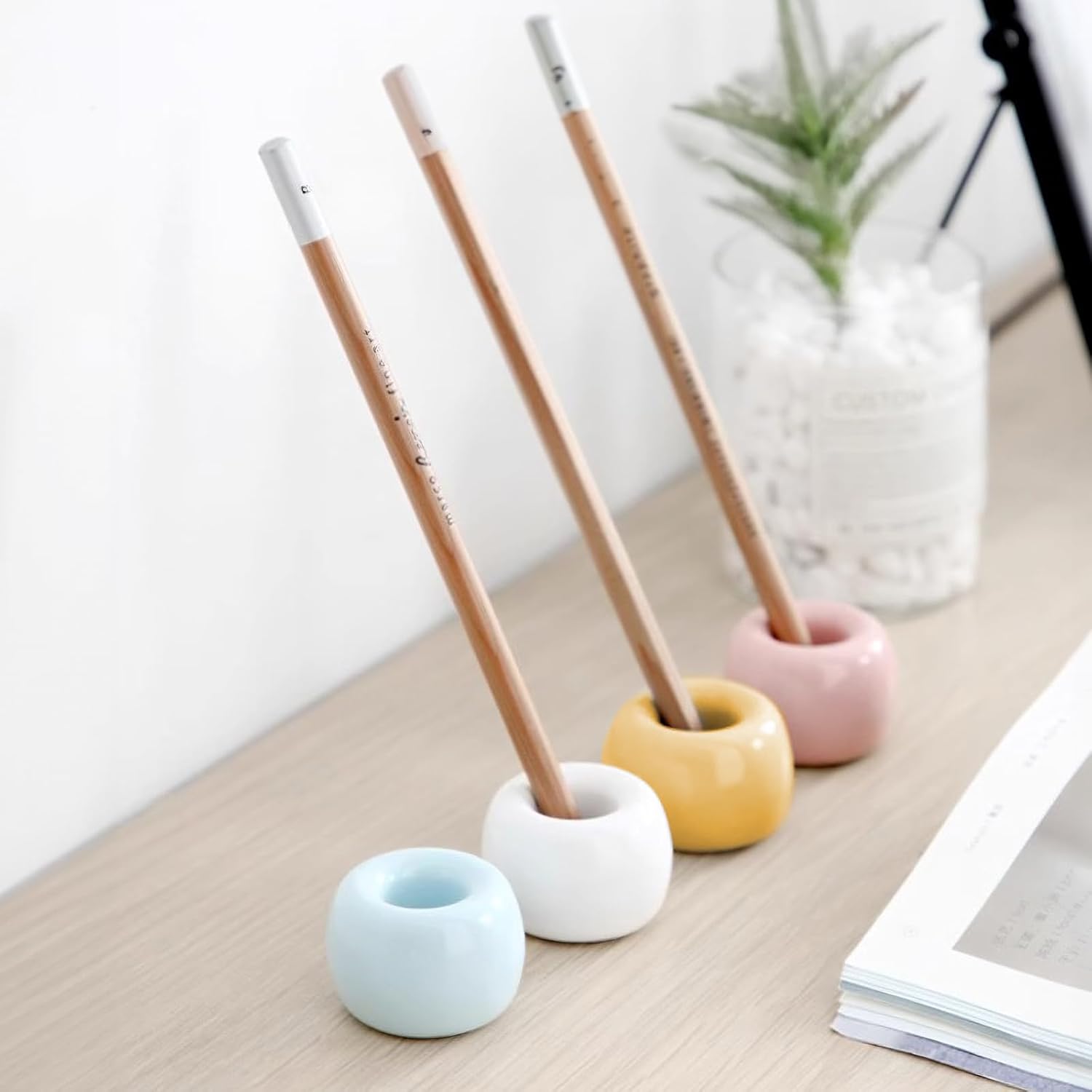 LIDESHUE Ceramic Toothbrush Holder
