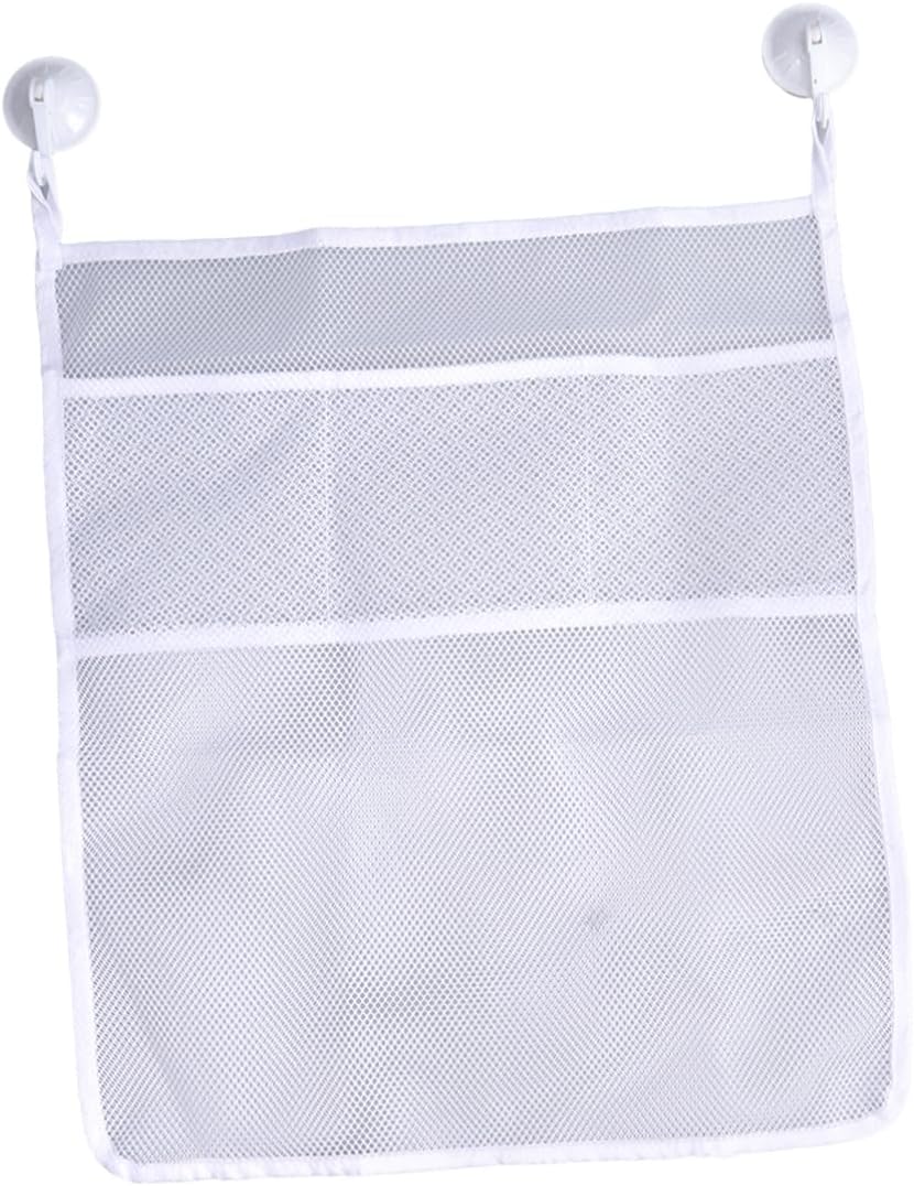 Bath Storage Net Bag with Suction Cups