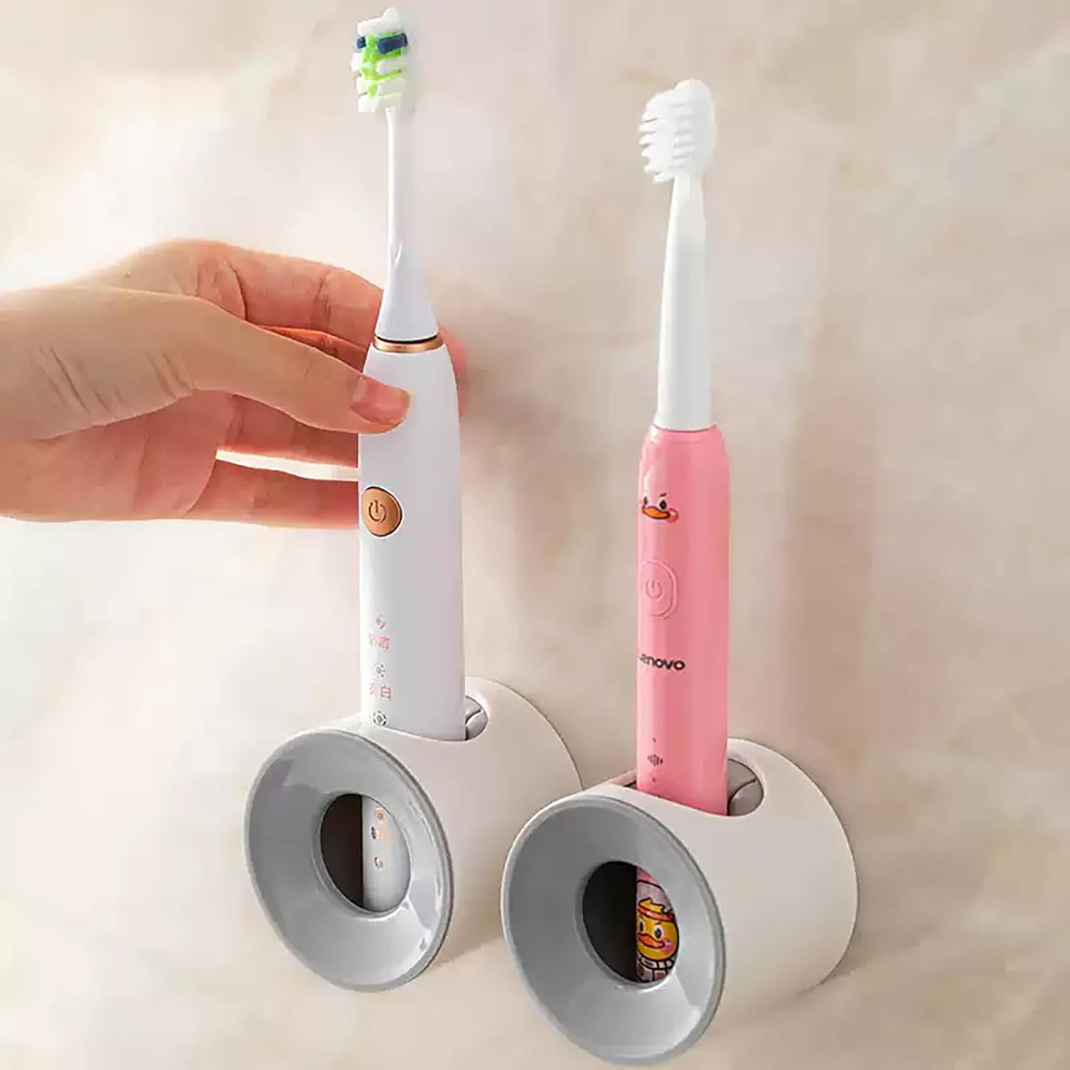 MOGALY Electric Toothbrush Holder Space Saver for Kids