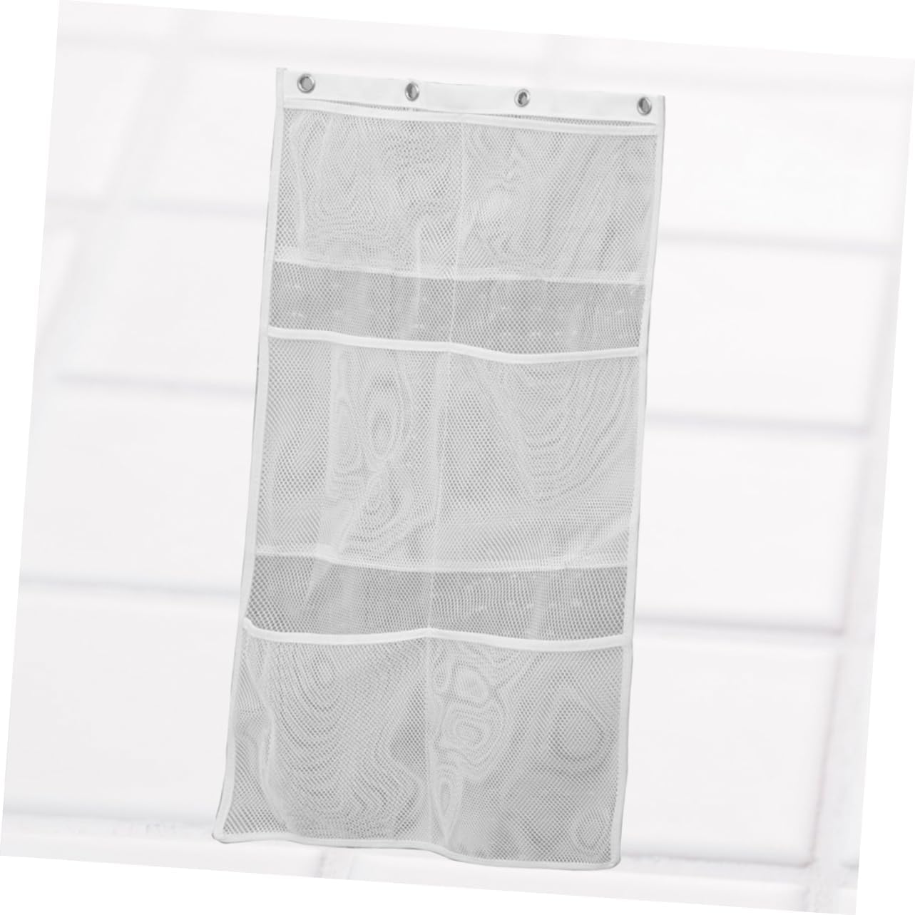 Hanging Mesh Shower Organizer Bag for Shampoo Conditioner and Toys