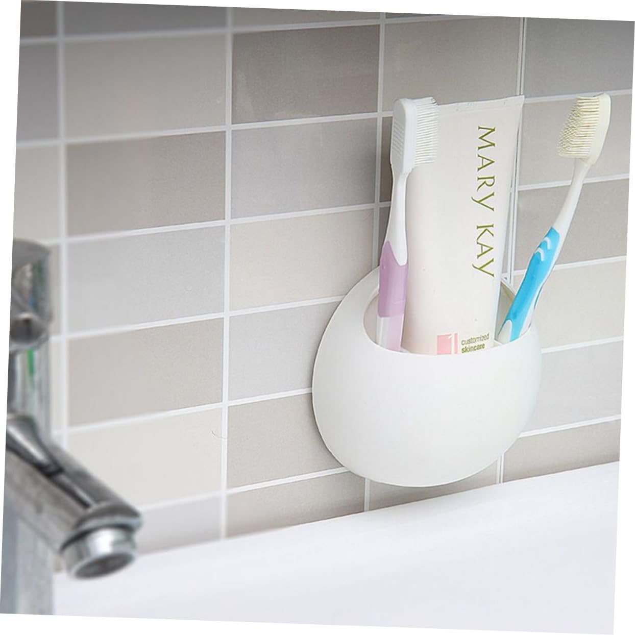 Suction Cup Toothbrush Holder Stand