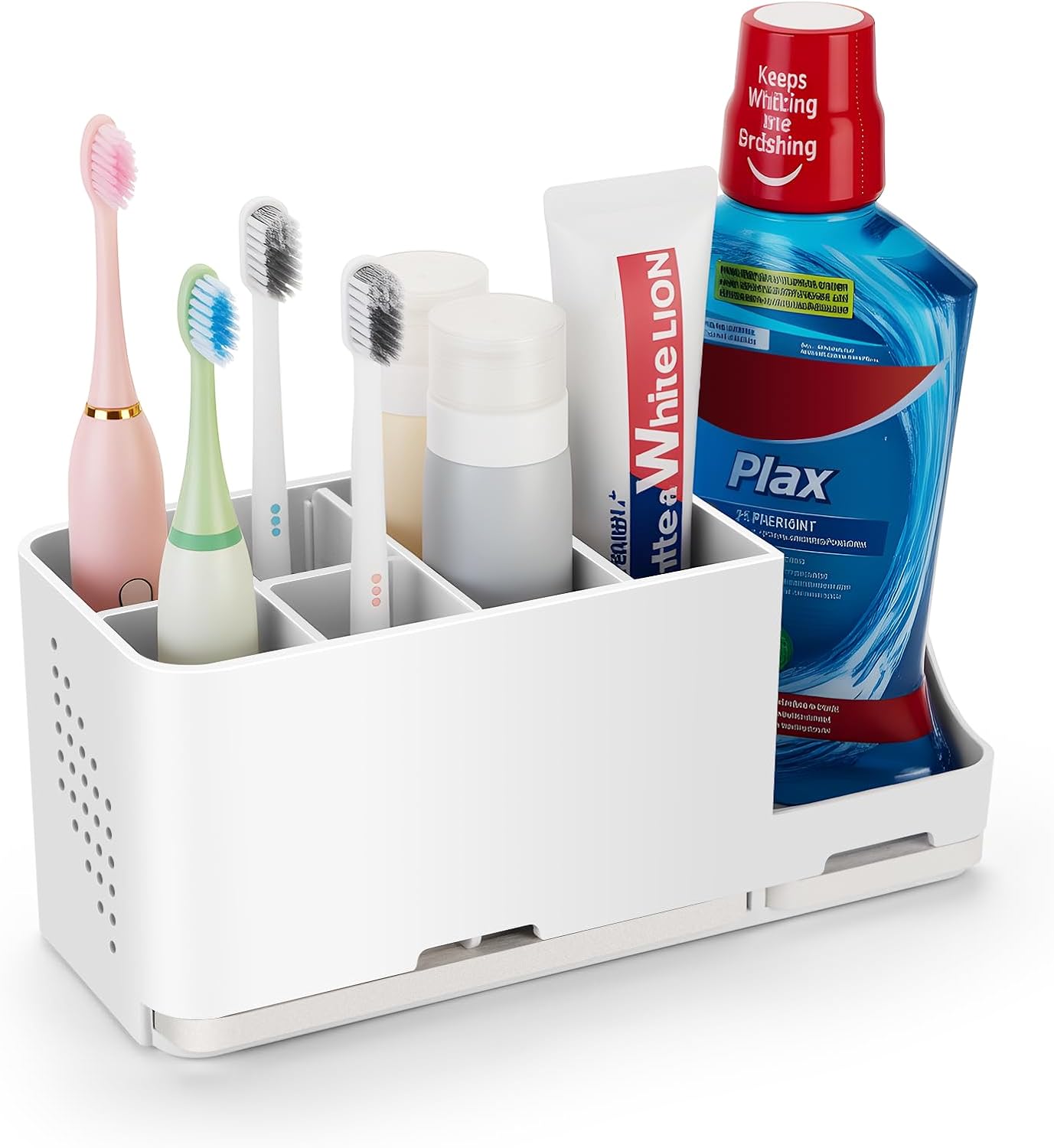 Easy-to-Use Durable Electric Toothbrush Holder for Bathroom Storage