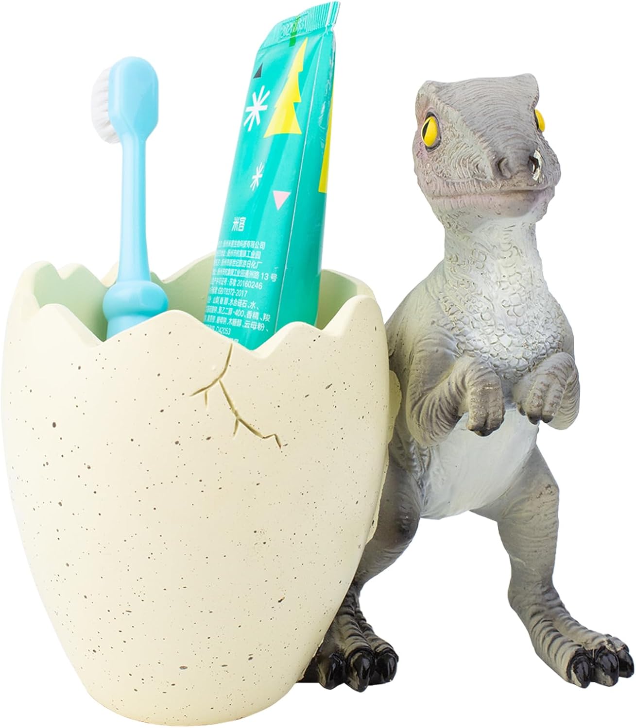 FlidRunest Dinosaur Toothbrush Organizer