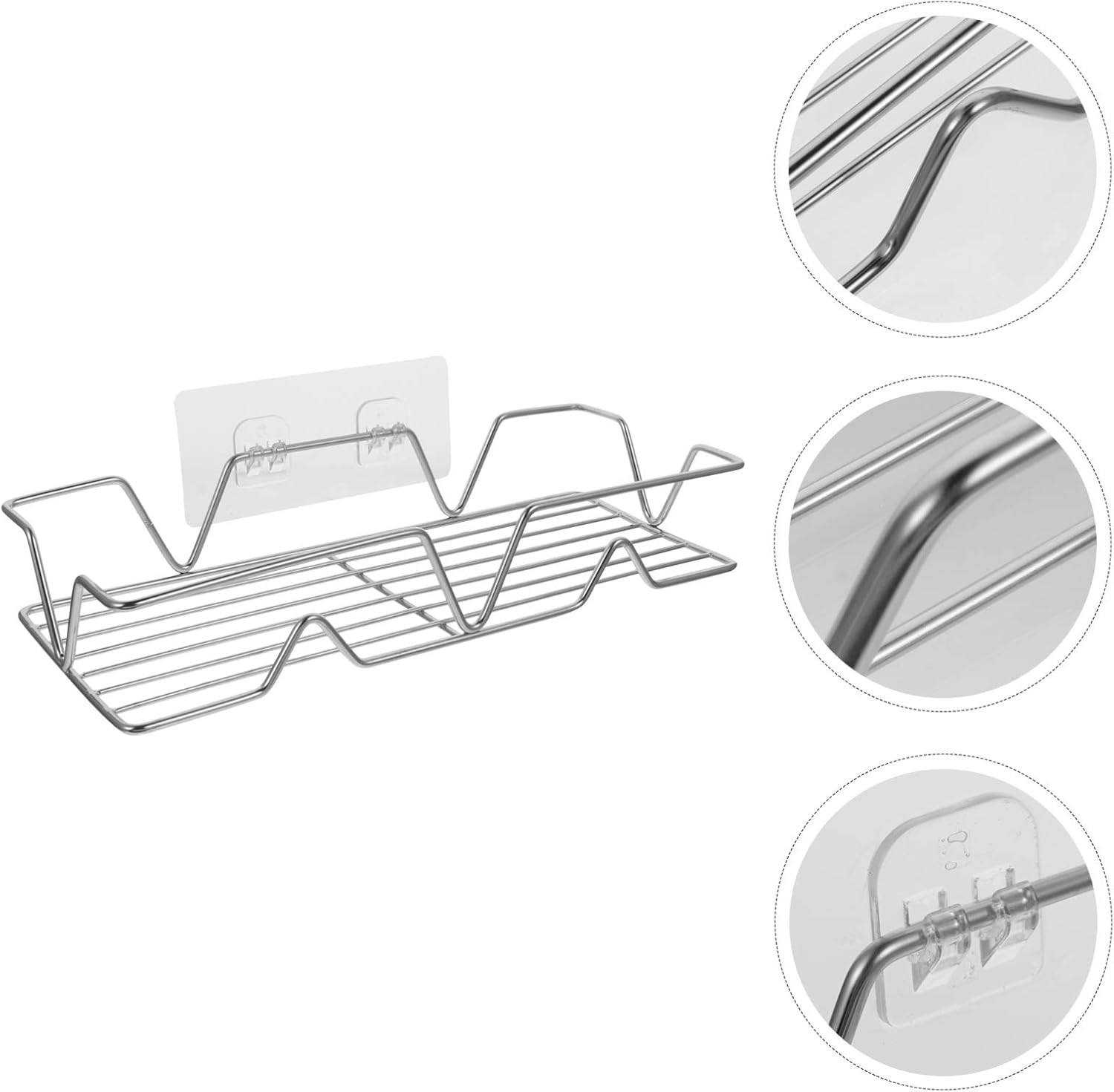 Stainless Steel Corner Organizer for Bathroom