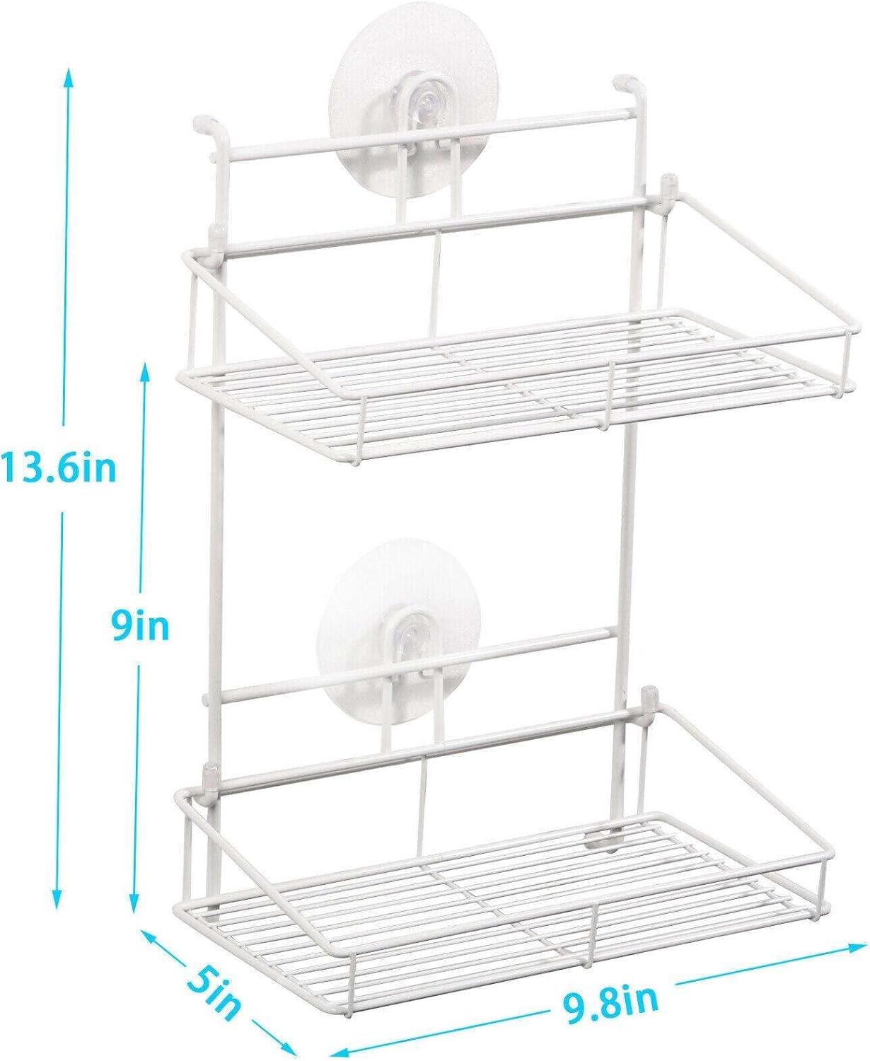 LKOP 12 Layer Shower Caddy Wall Shelf Organizer 1
