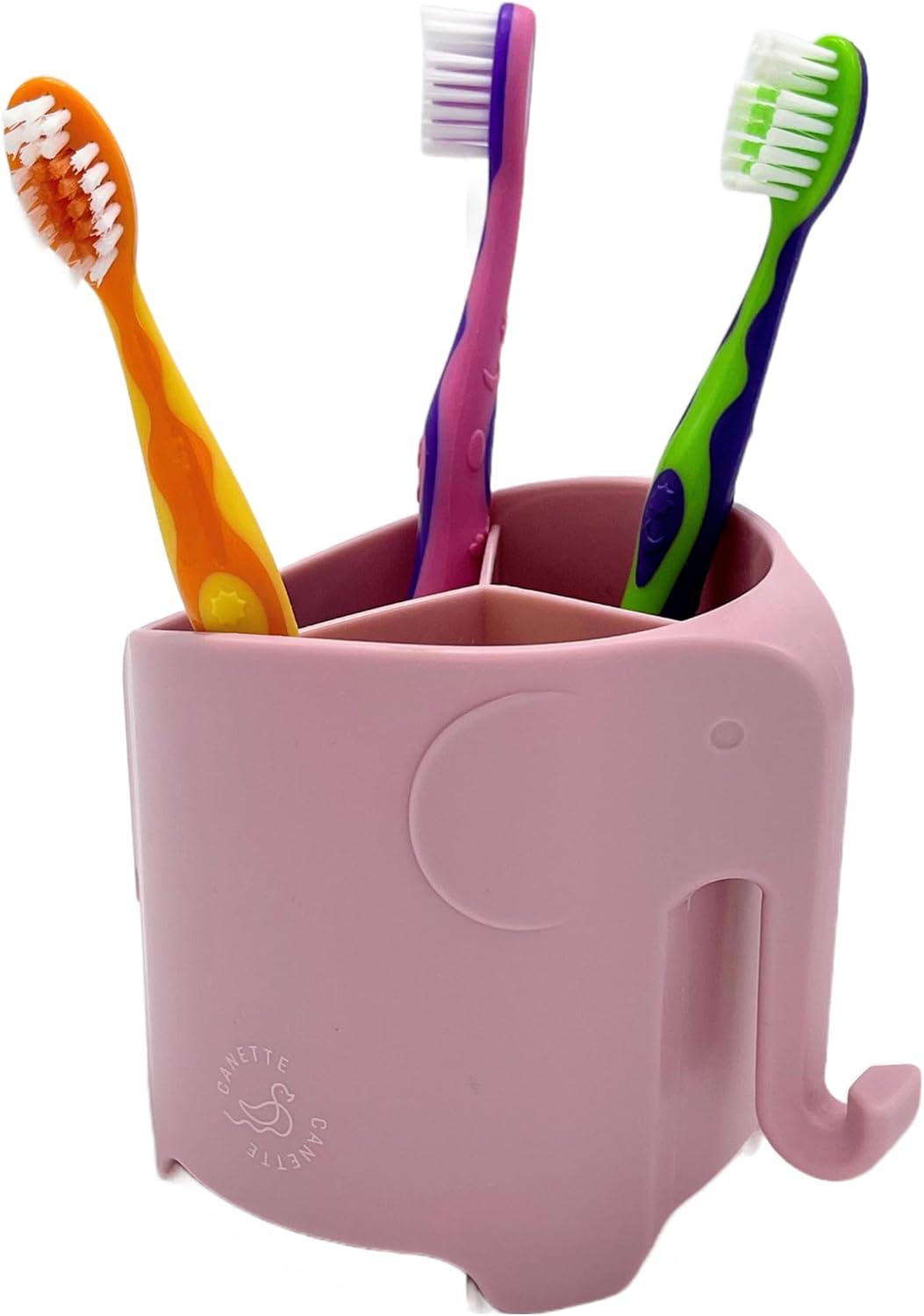 Cute Elephant Toothbrush Holder and Pencil Stand Pink