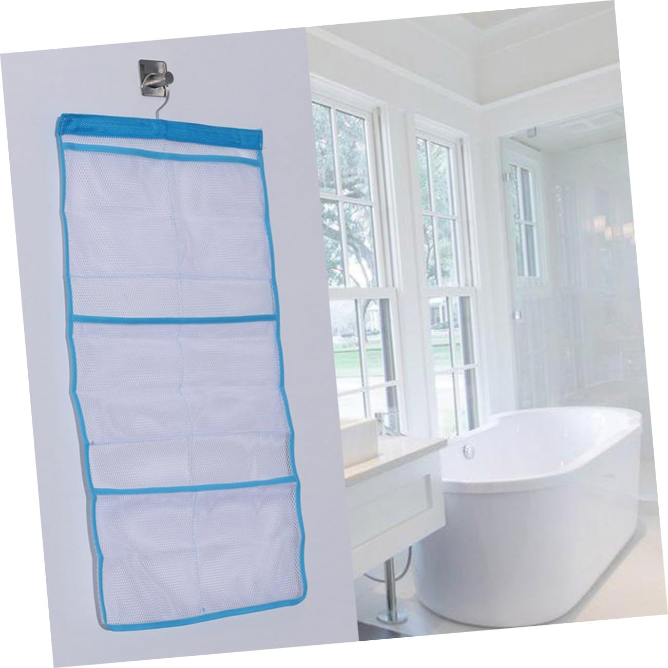 Zerodeko Mesh Shower Organizer 6 Pockets