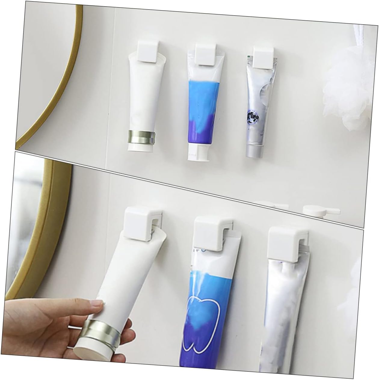 Mobestech Wall Hook Clip Set 4pcs Modern Design