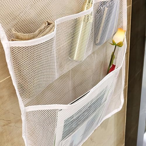 ABOOFAN Bathtub Toy Organizer Set with Suction Cup Hooks