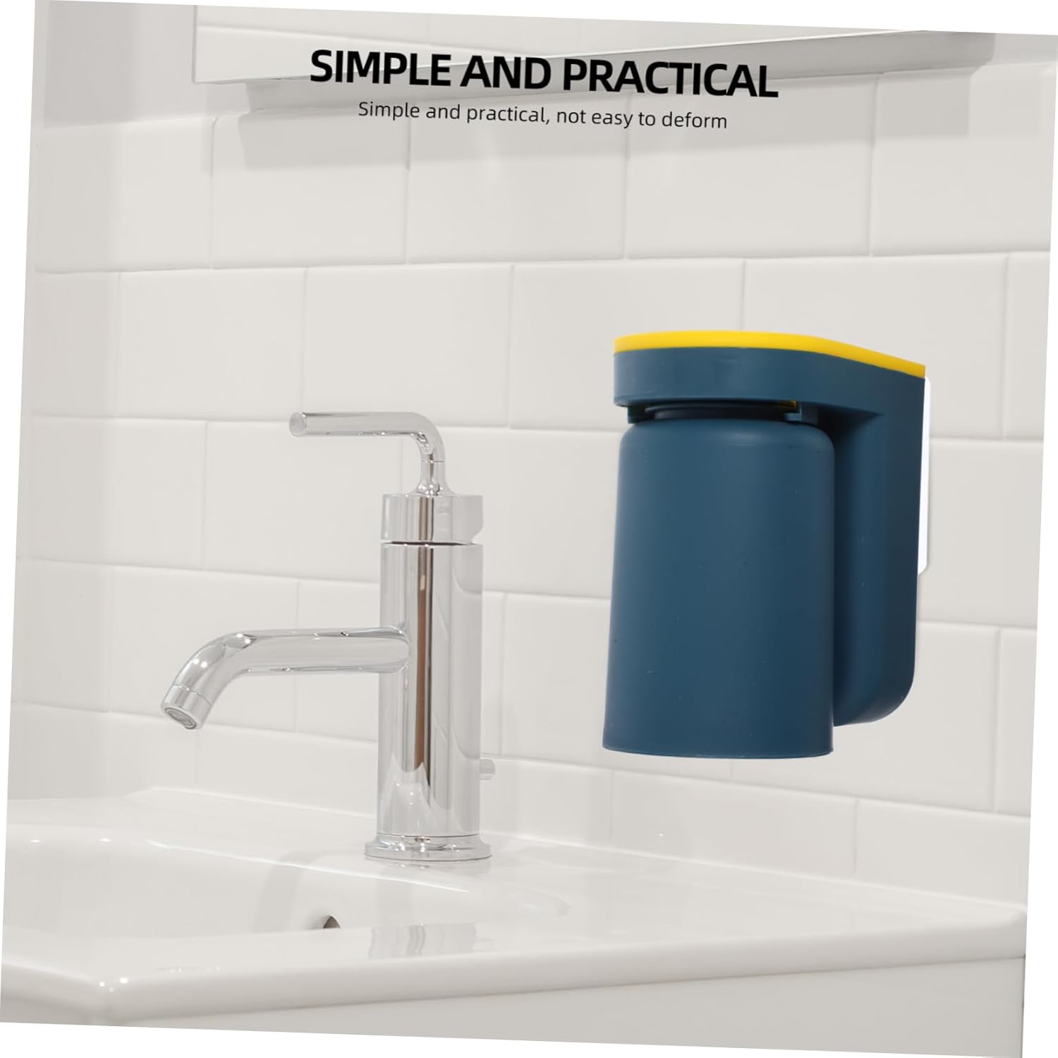 Zerodeko Wall-Mounted Toothbrush Holder - Elevate Your oral Care Routine