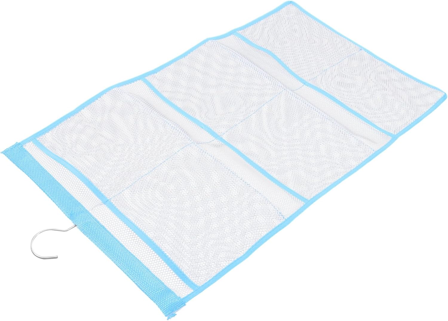 6-Pocket Mesh Over The Door Shower Basket
