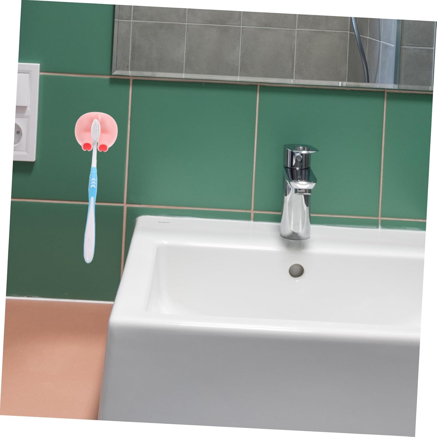 Unomor Cartoon Toothbrush Holder with Wall Hook