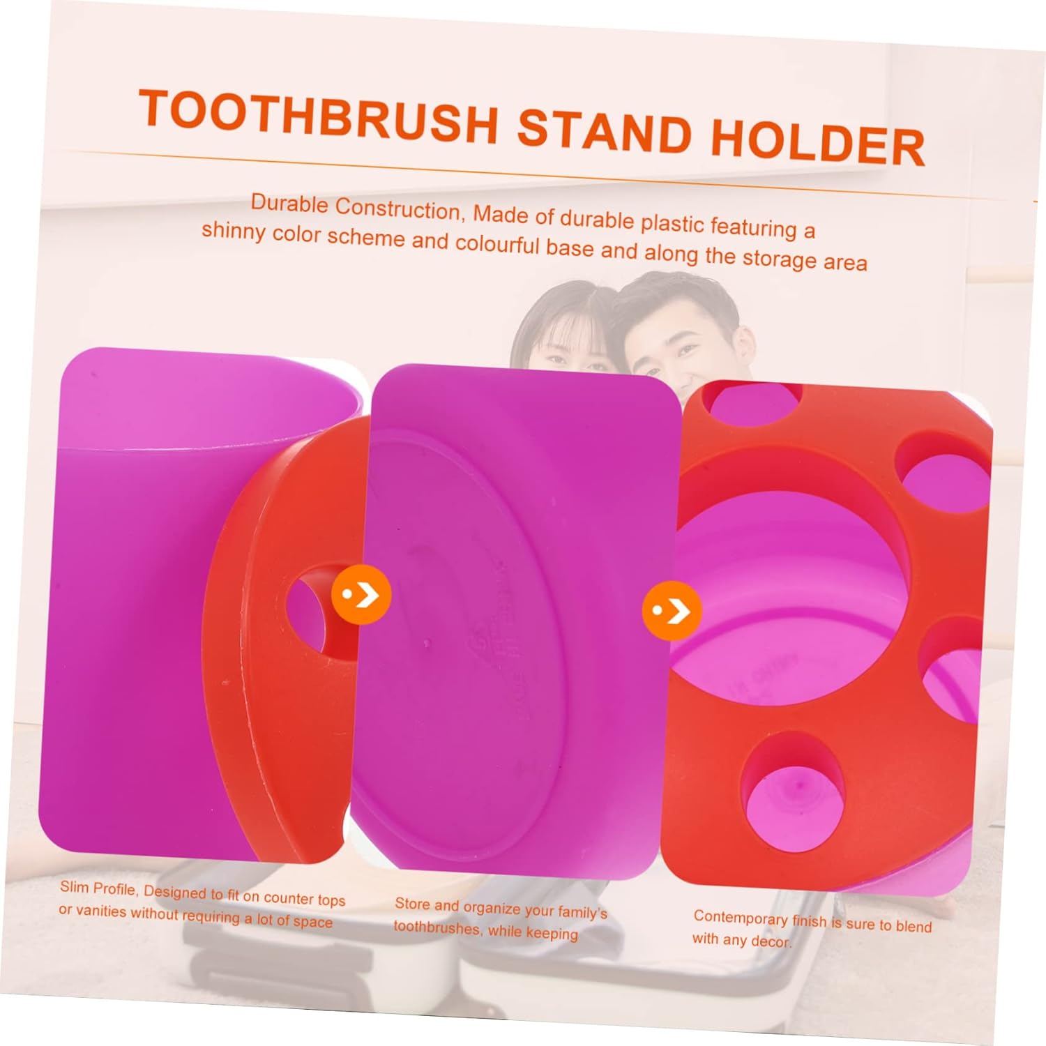 Vanity Brush Holder Large Organizer