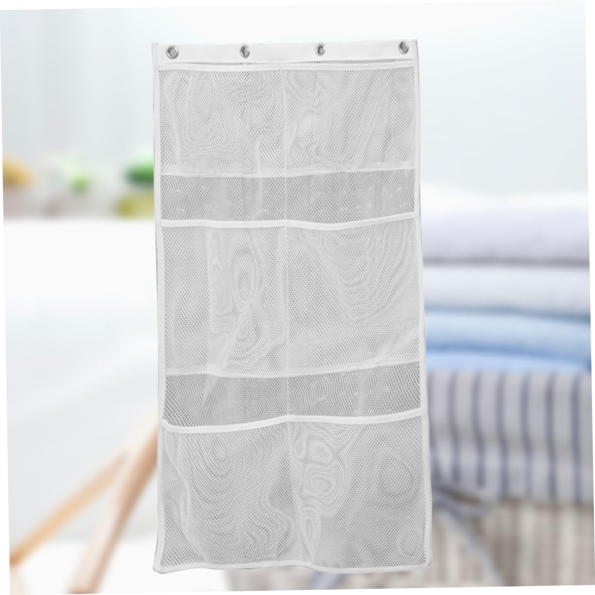 Compact Mesh Shower Organizer Bag