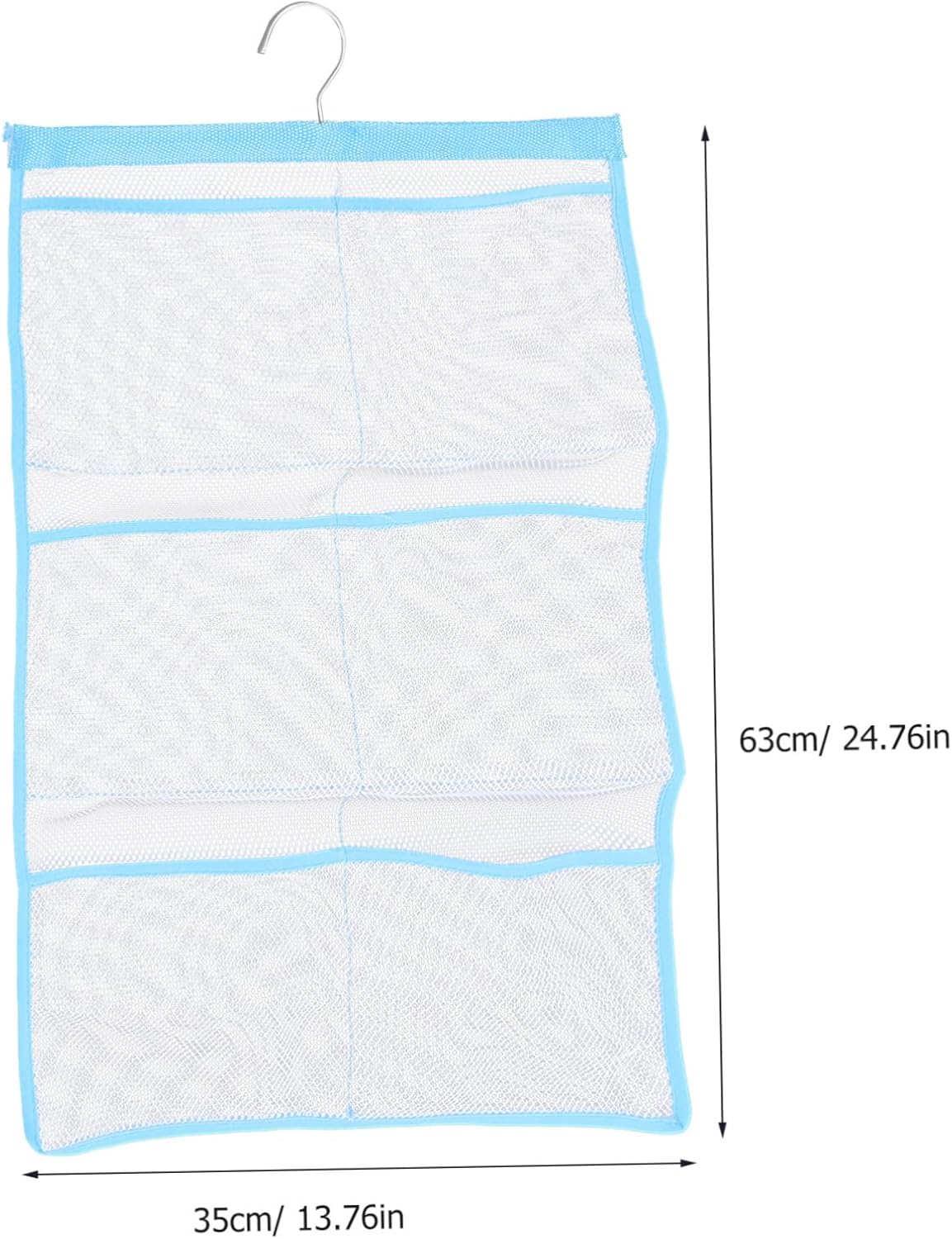 Healifty Mesh Shower Organizer Space Saving Bathroom Accessories
