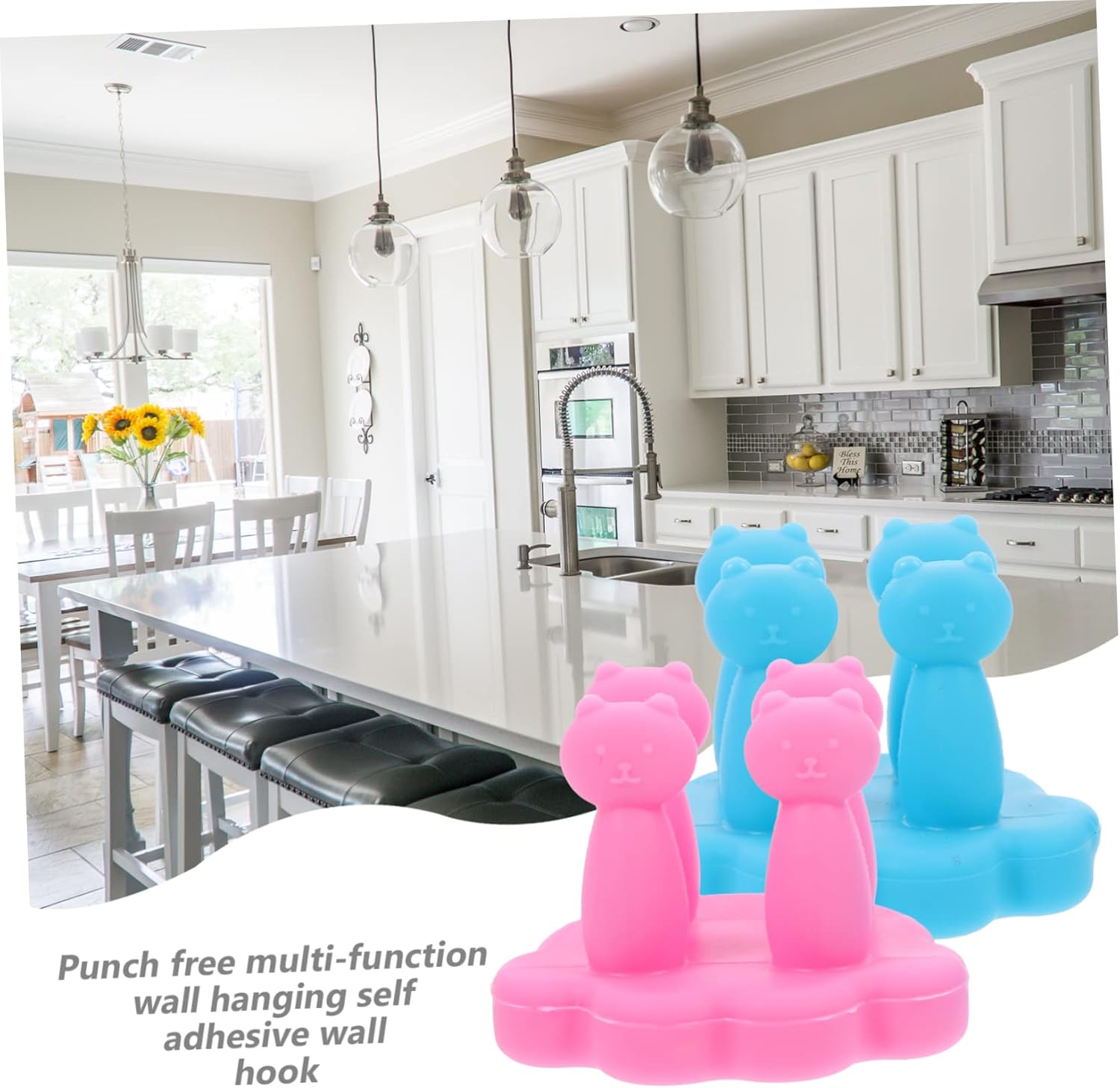 2Pcs Silicone Toothbrush Holders