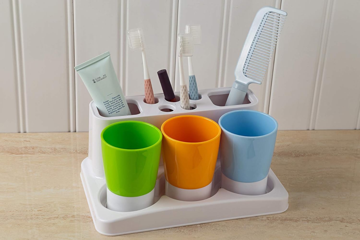 Aebeky Toothbrush Holder Kids Family Set