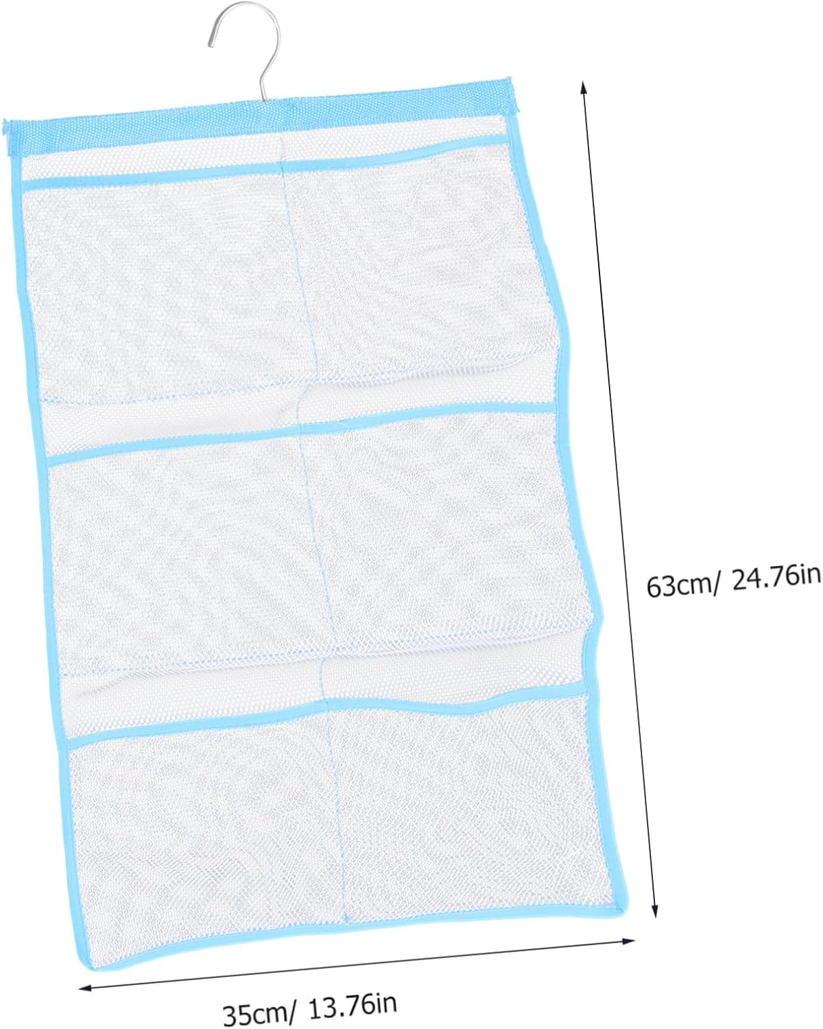 Space-Saving Mesh Organizer for Quick-Drying Showers
