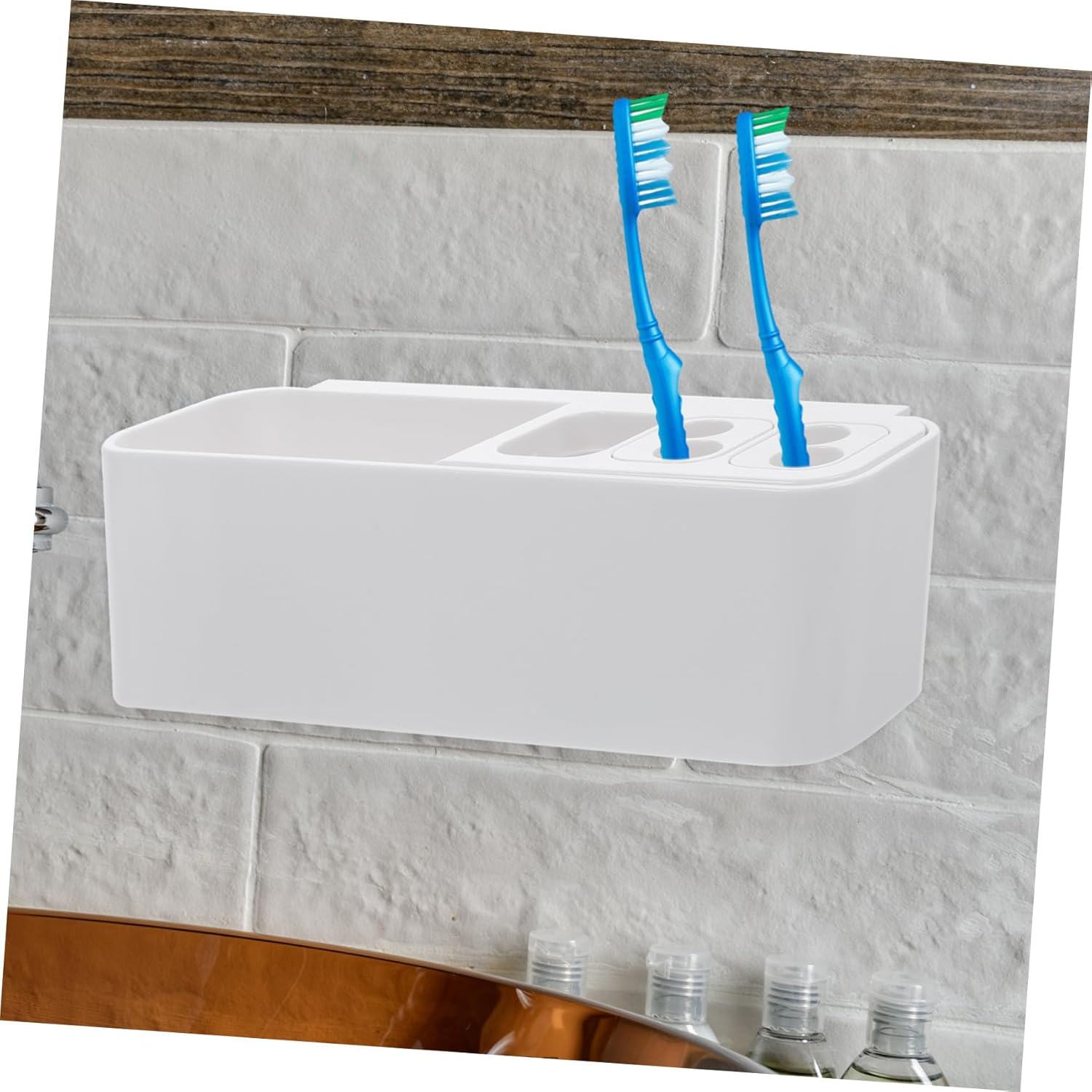 Modern Wall-Mounted Toothbrush Holder