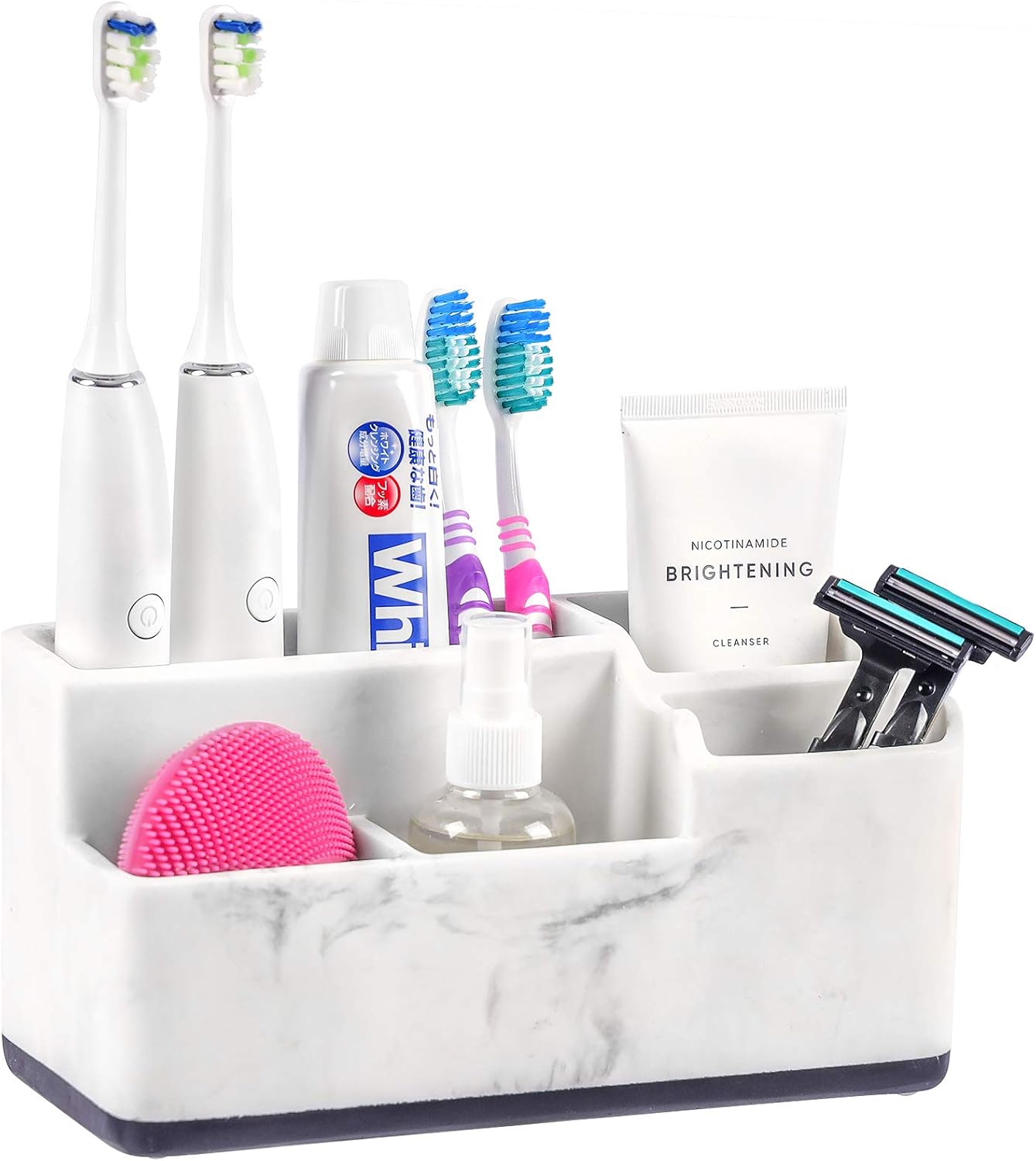 Vitviti Marble Resin Toothbrush Holder