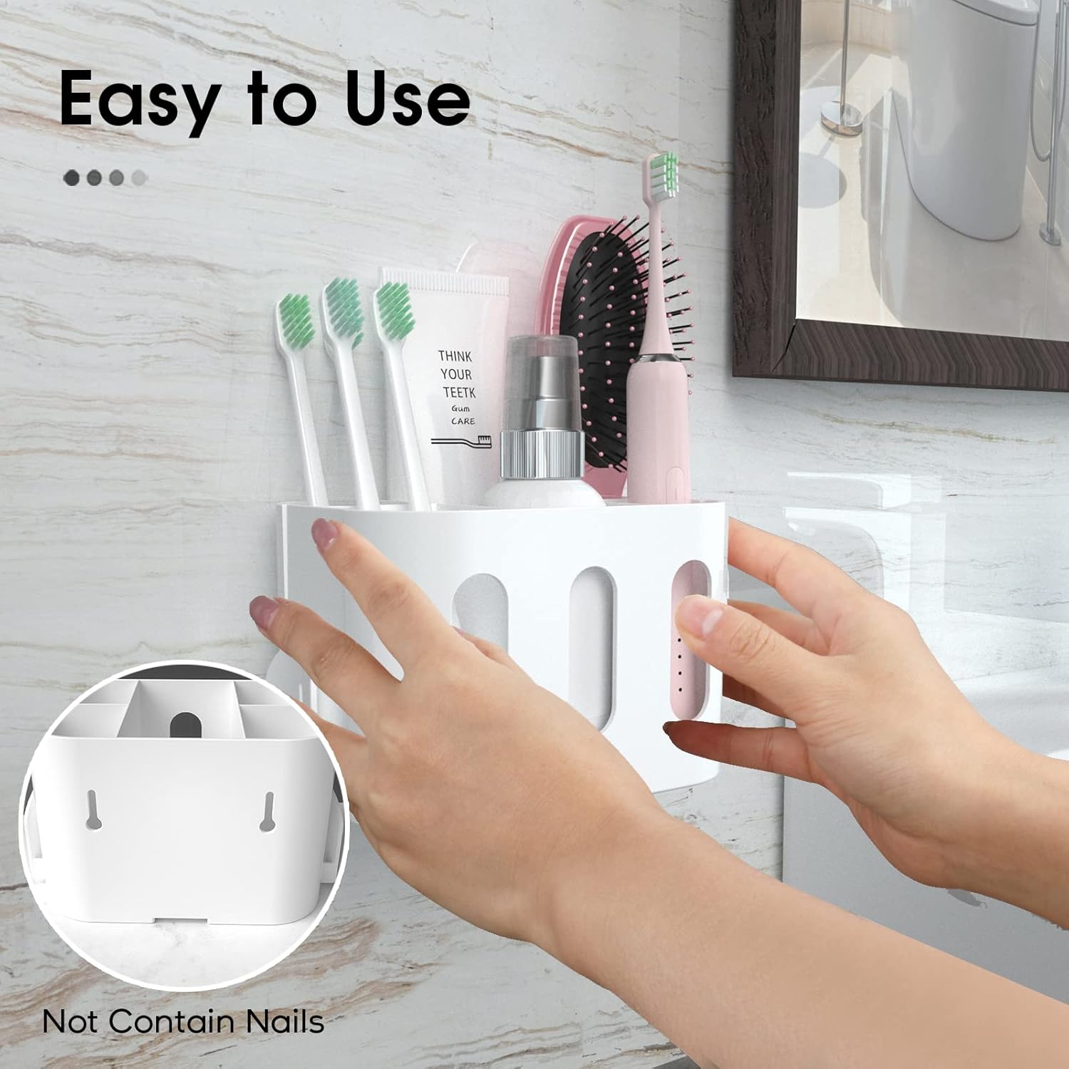 WARMLIFE Stylish Toothbrush Holder