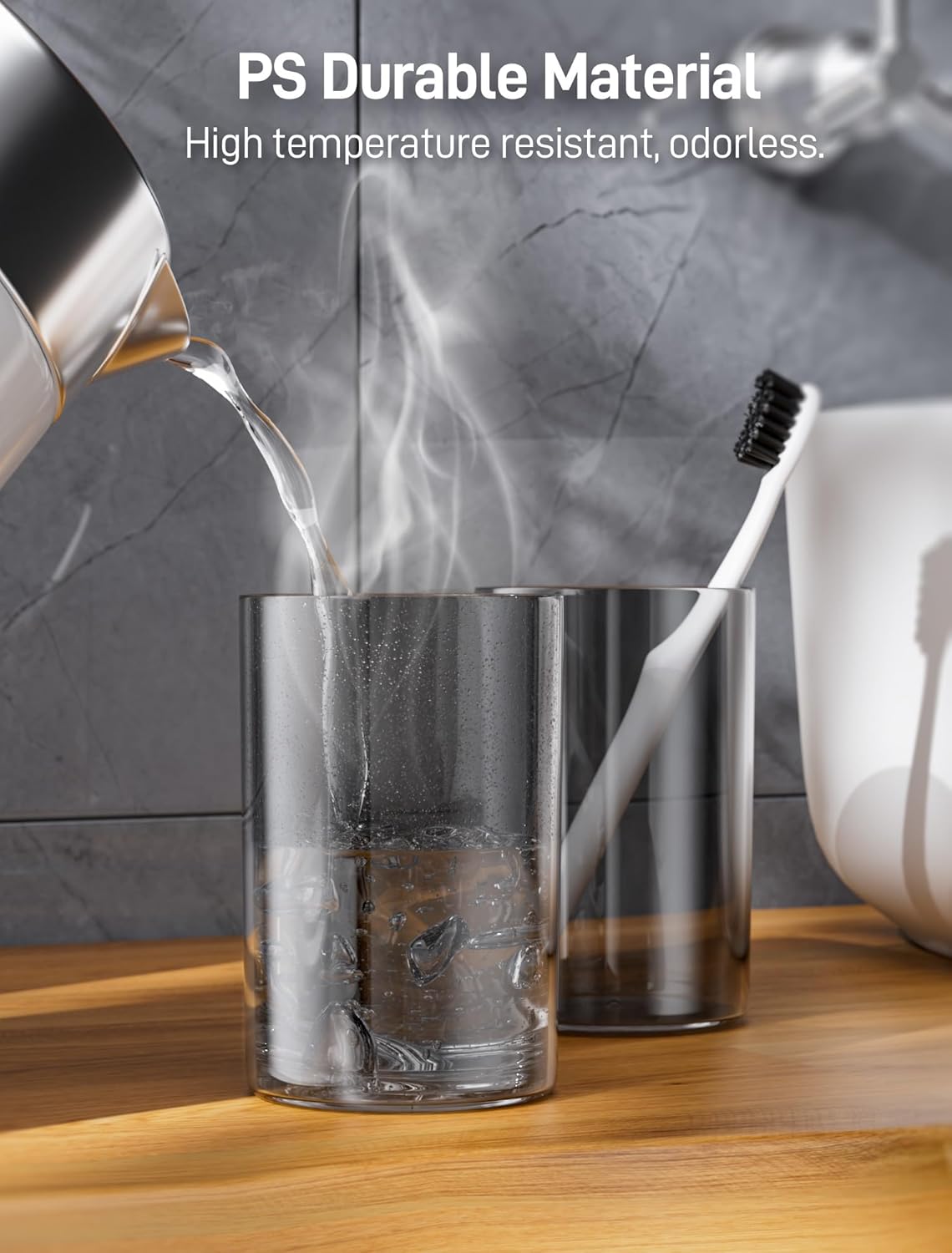 Chic Wall-Mounted Dispenser Set