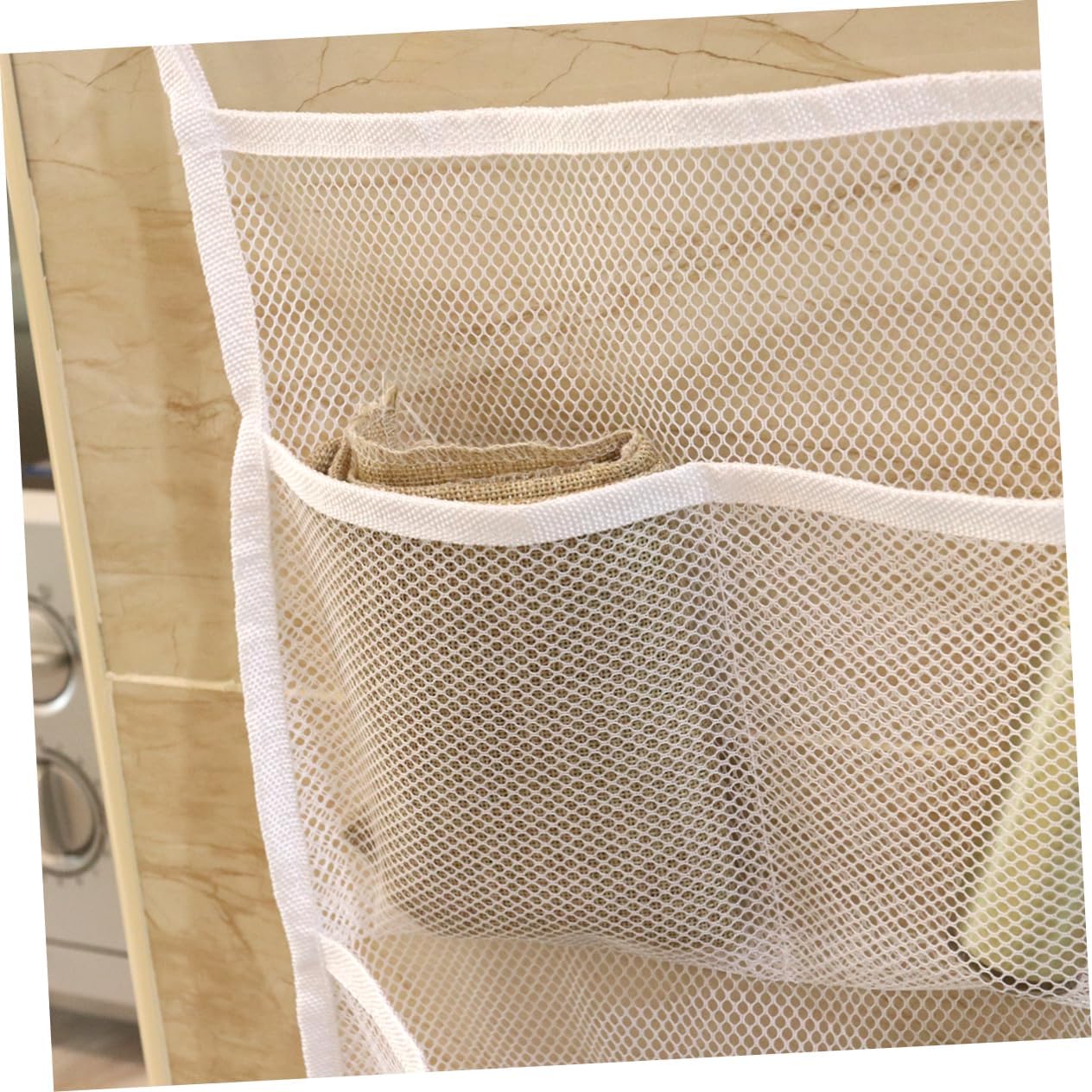 Bath Storage Net Bag with Suction Cups