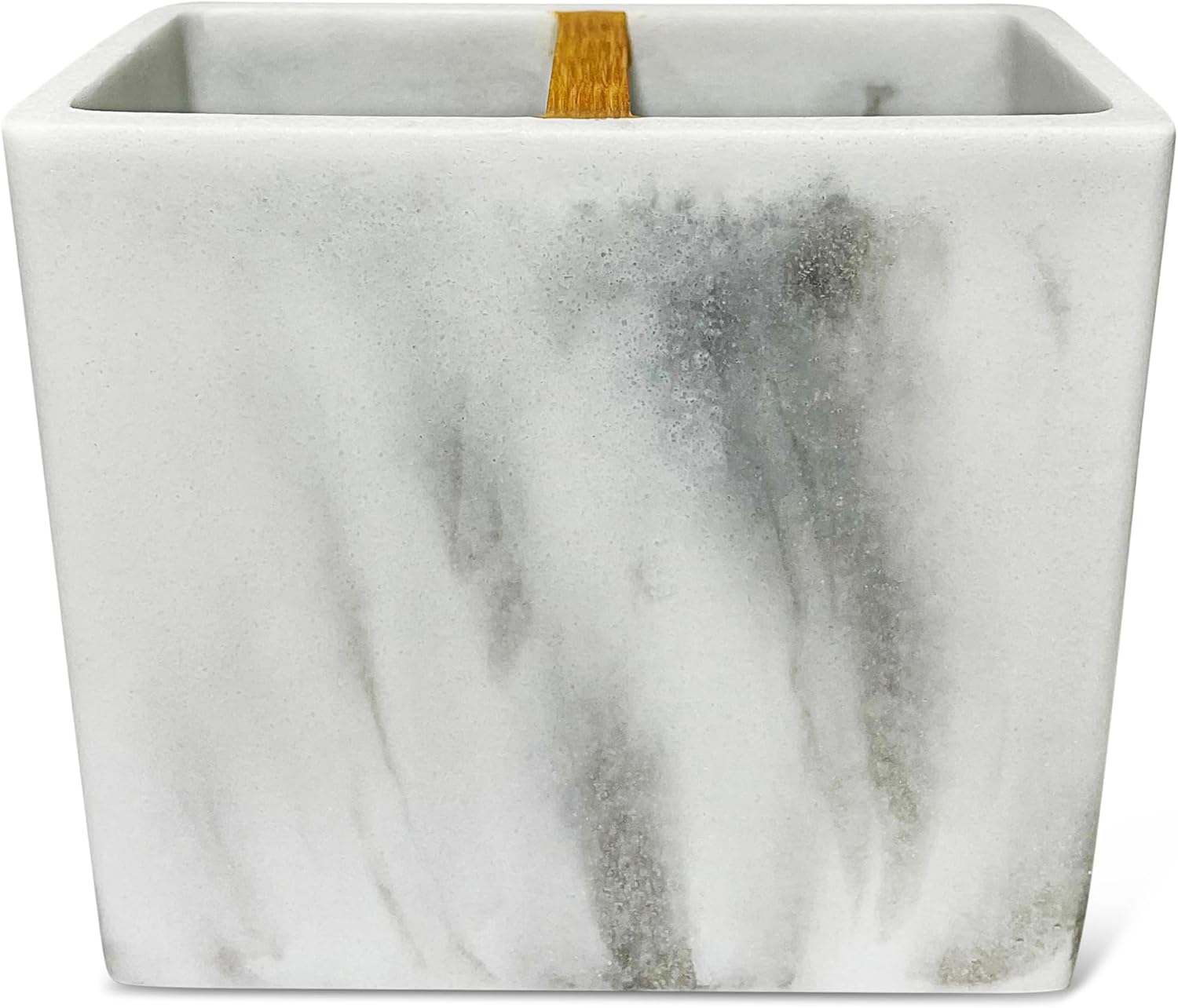 Santorini Resin Toothbrush Holder - Space-Saving Bathroom Organizer