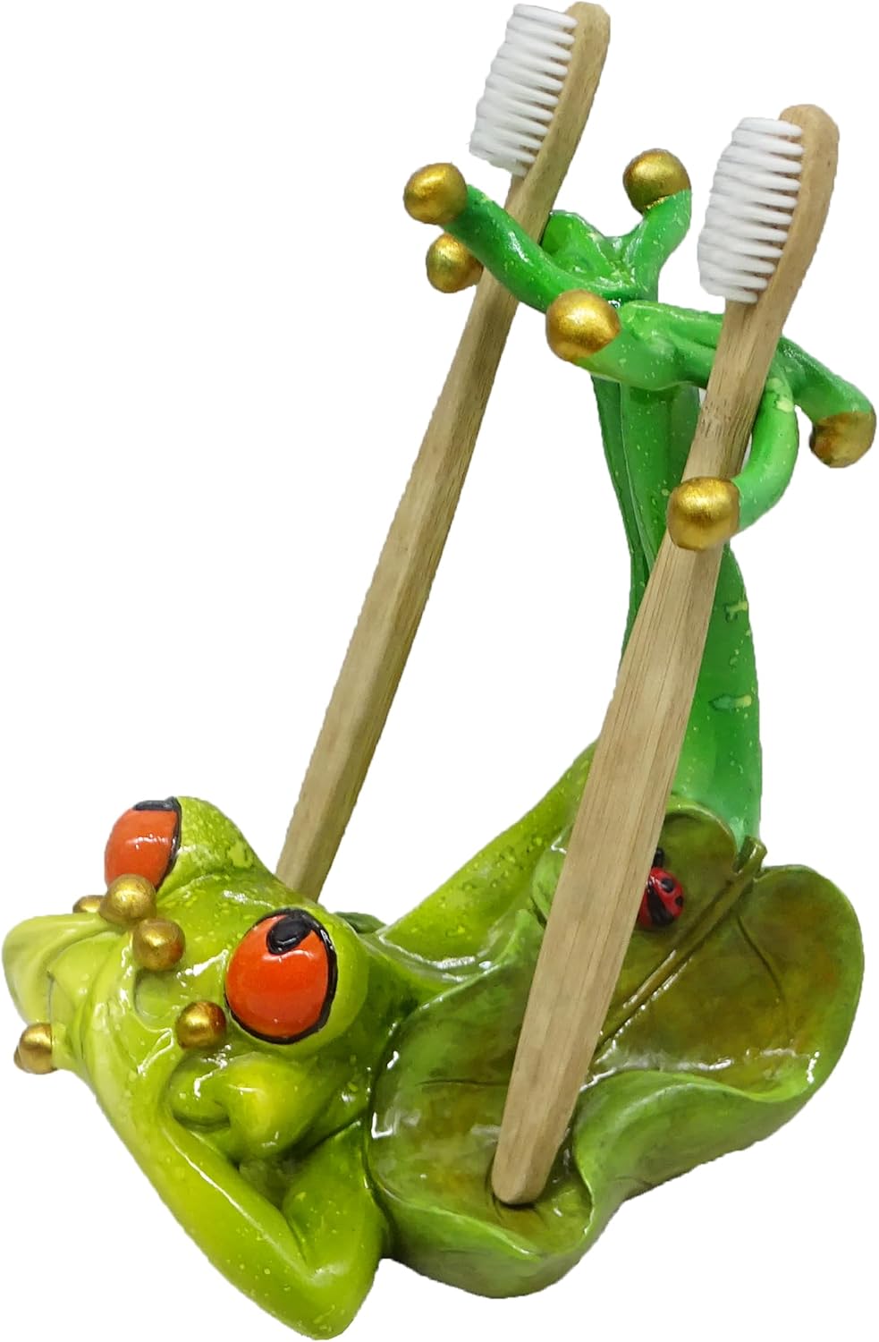 Tree Frog Toothbrush Holder Set