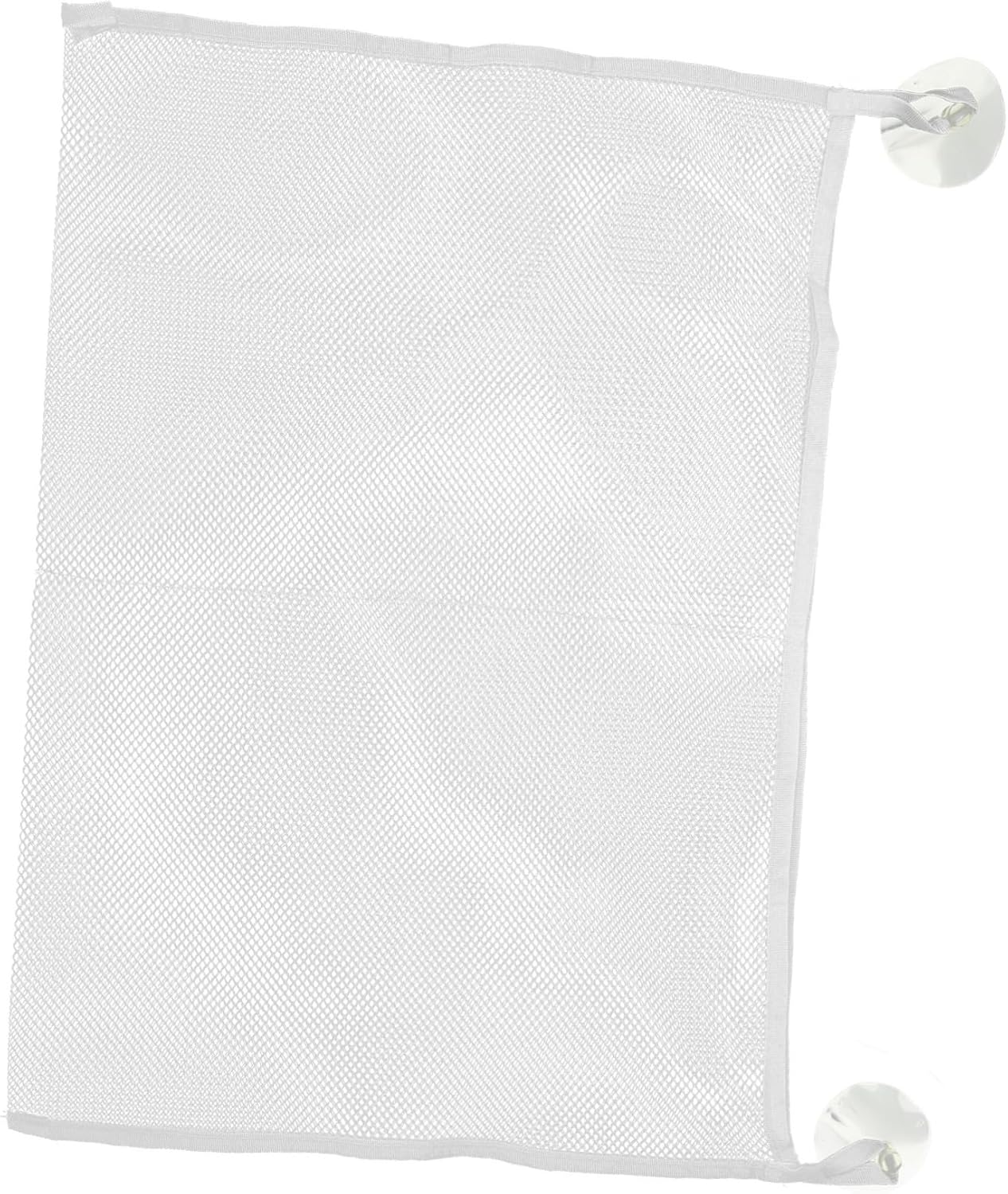 Zerodeko 3pc Hanging Bath Toy Storage Bag Mesh Organizer with Cups