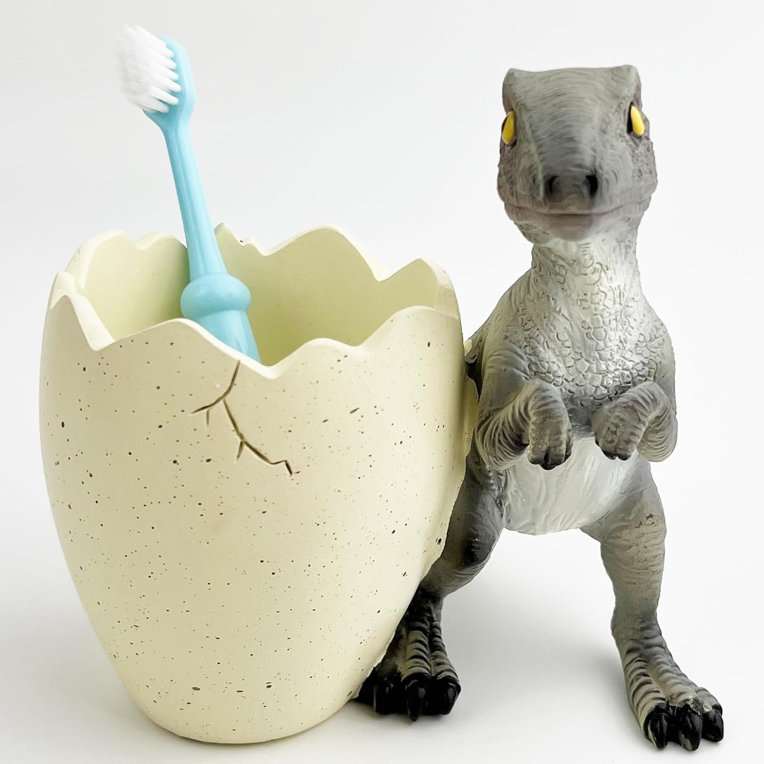 FlidRunest Dinosaur Toothbrush Holder