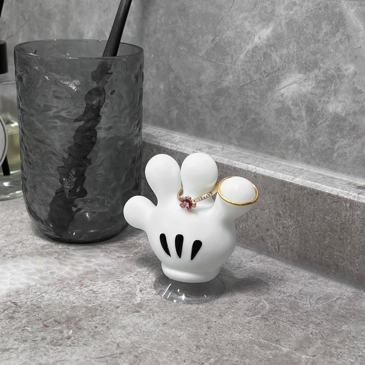 Perfect 2-Piece Toothbrush Holder with Unique Design