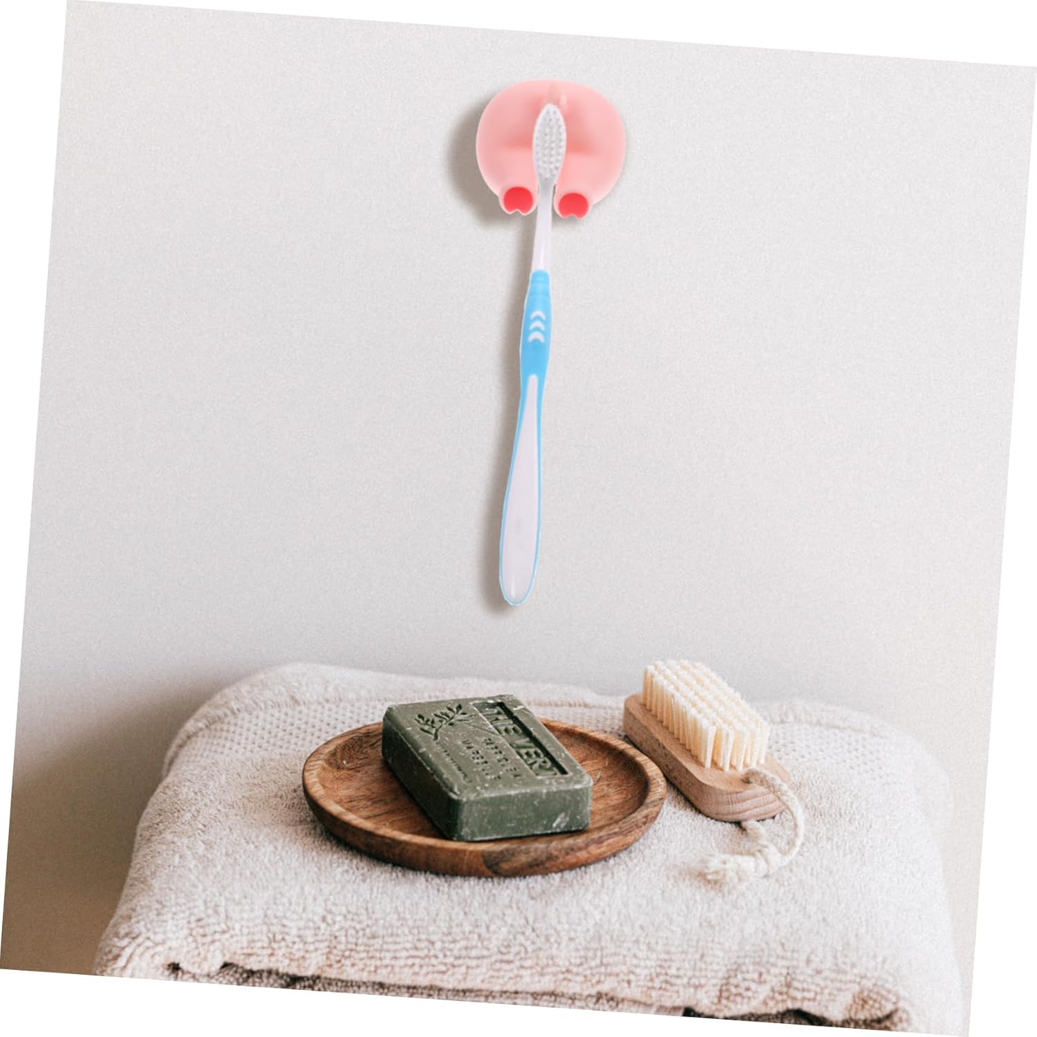 Unomor Cartoon Toothbrush Holder with Wall Hook