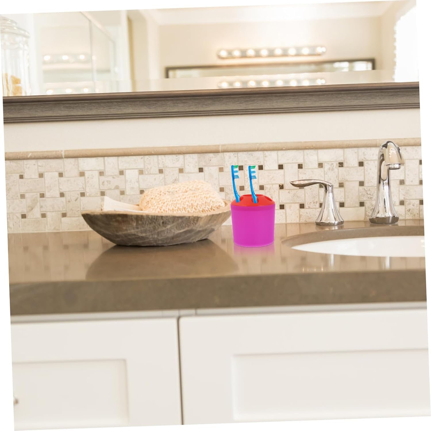 AmHEIGHT Fun Toothbrush Holder Durable Smart Design forBatchNorm