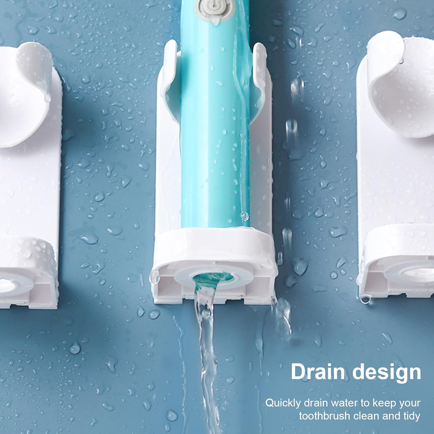 Space-Saving Electric Toothbrush Organizer for the Bathroom
