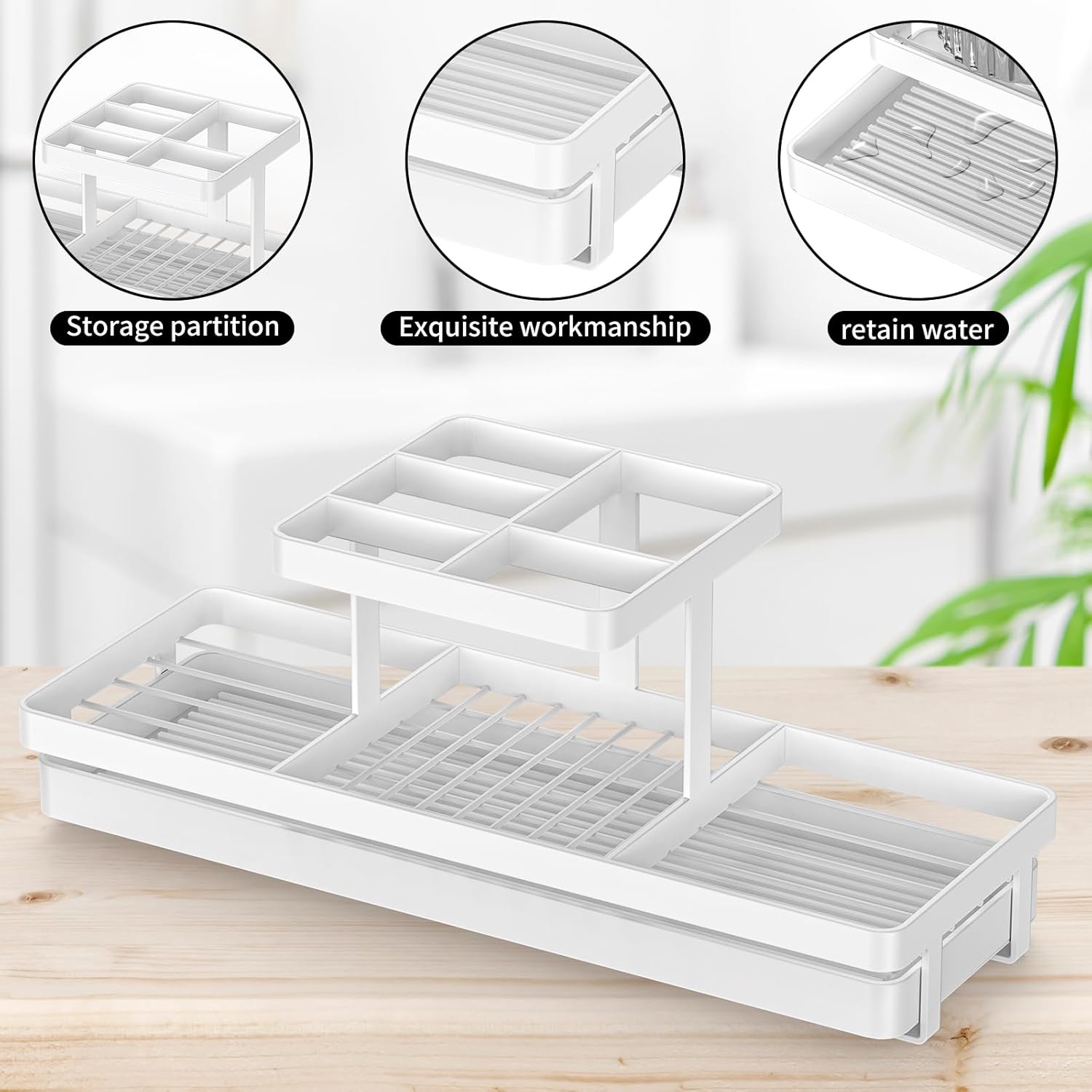 Premium 5-Slot Toothbrush Holder