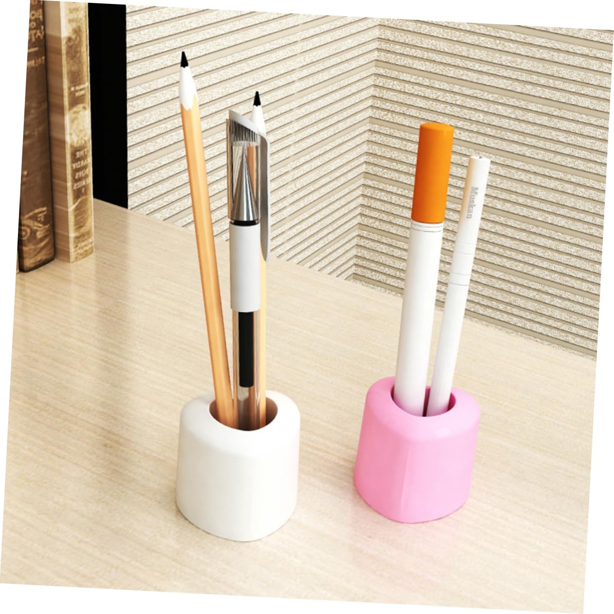 Alipis Heart Toothbrush Holder - Eco-Friendly Bathroom Organizer