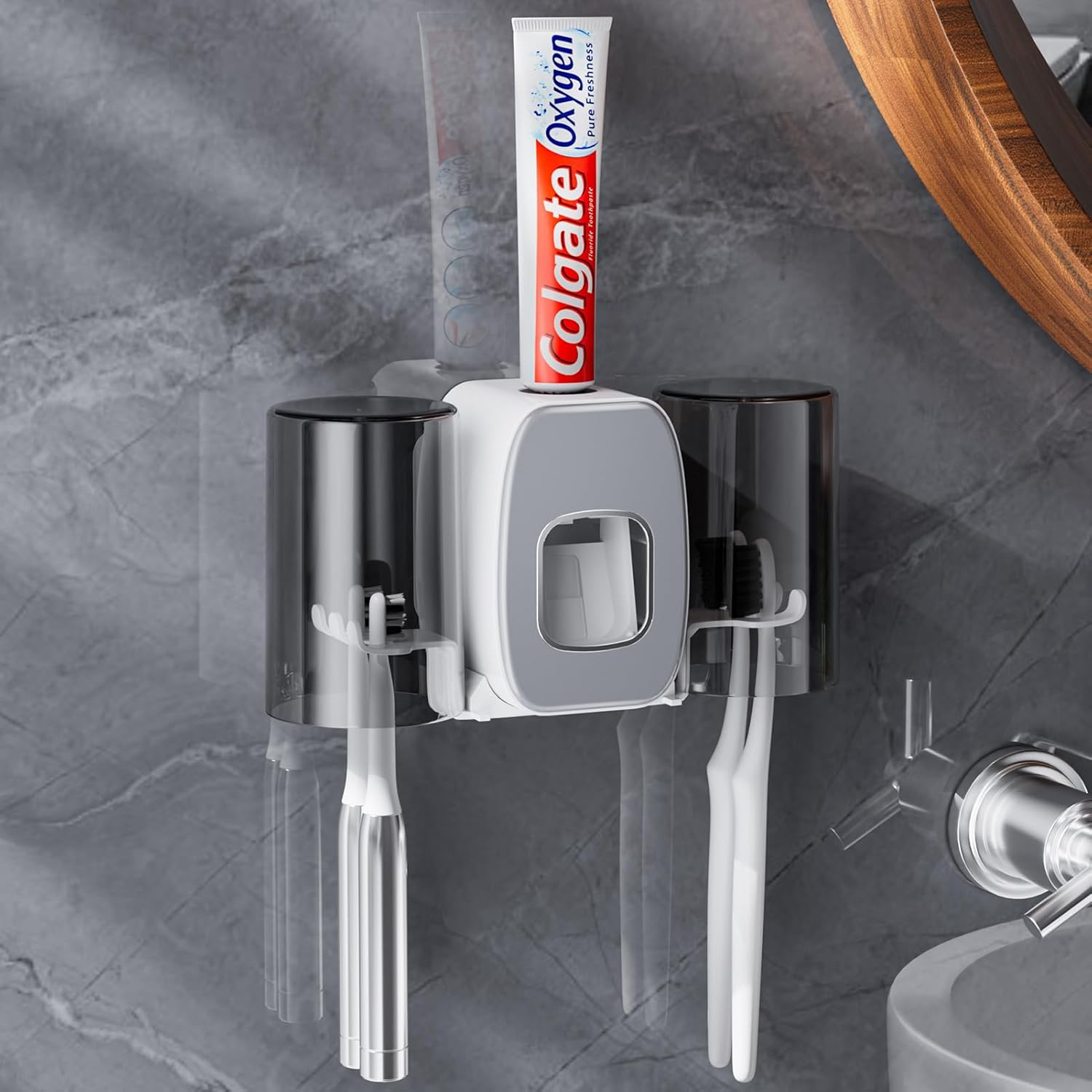 Chic Wall-Mounted Dispenser Set