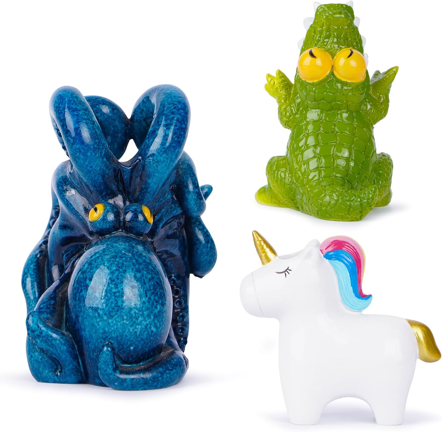 Hodao Blue Octopus Toothbrush Holder