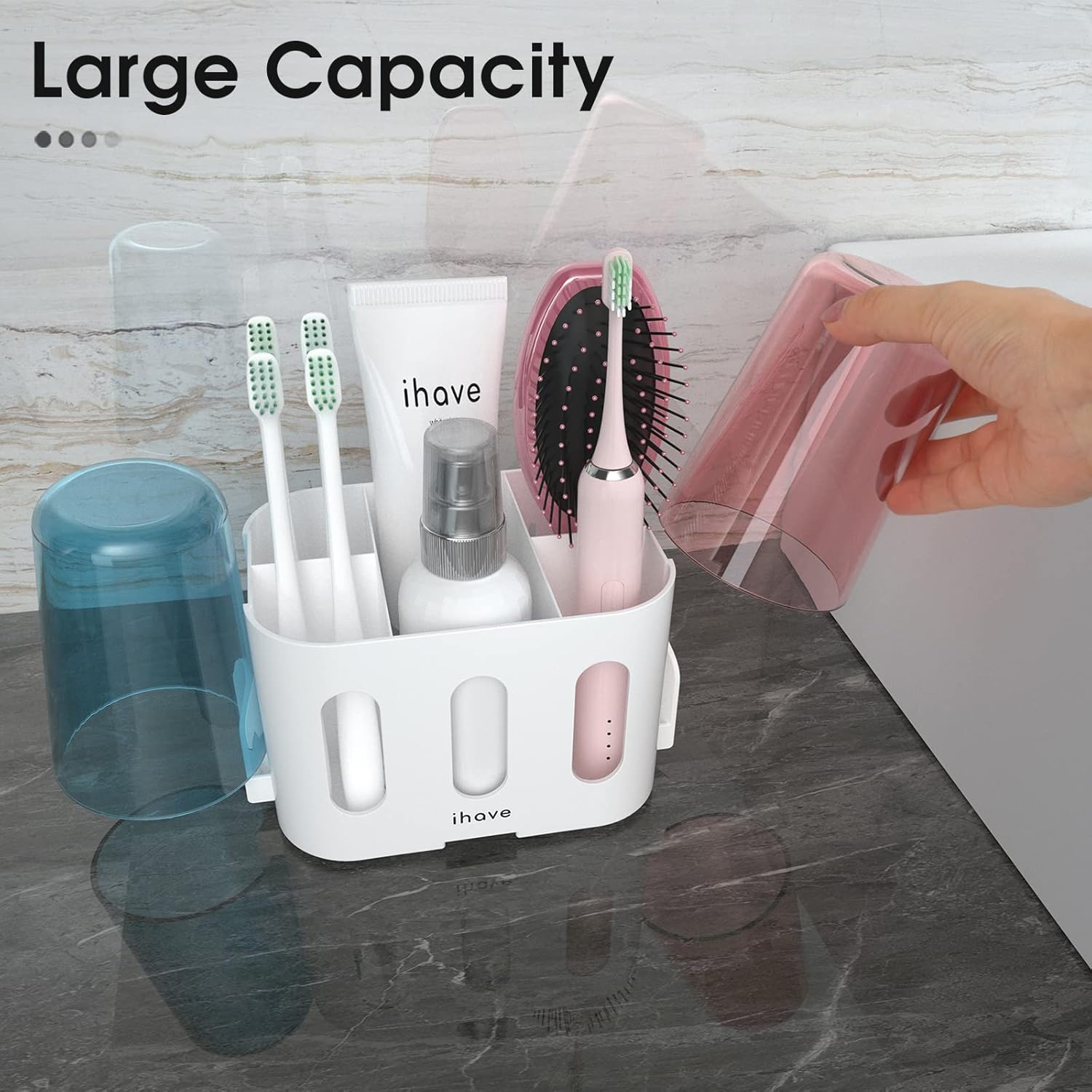 WARMLIFE Stylish Toothbrush Holder