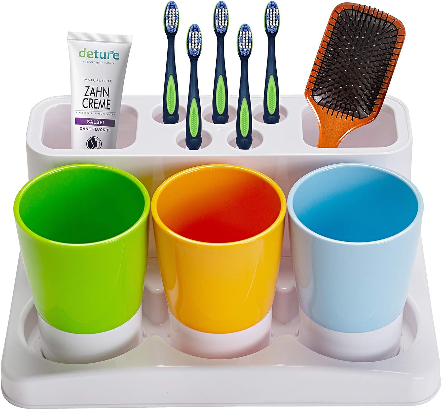 Aebeky Toothbrush Holder Kids Family Set