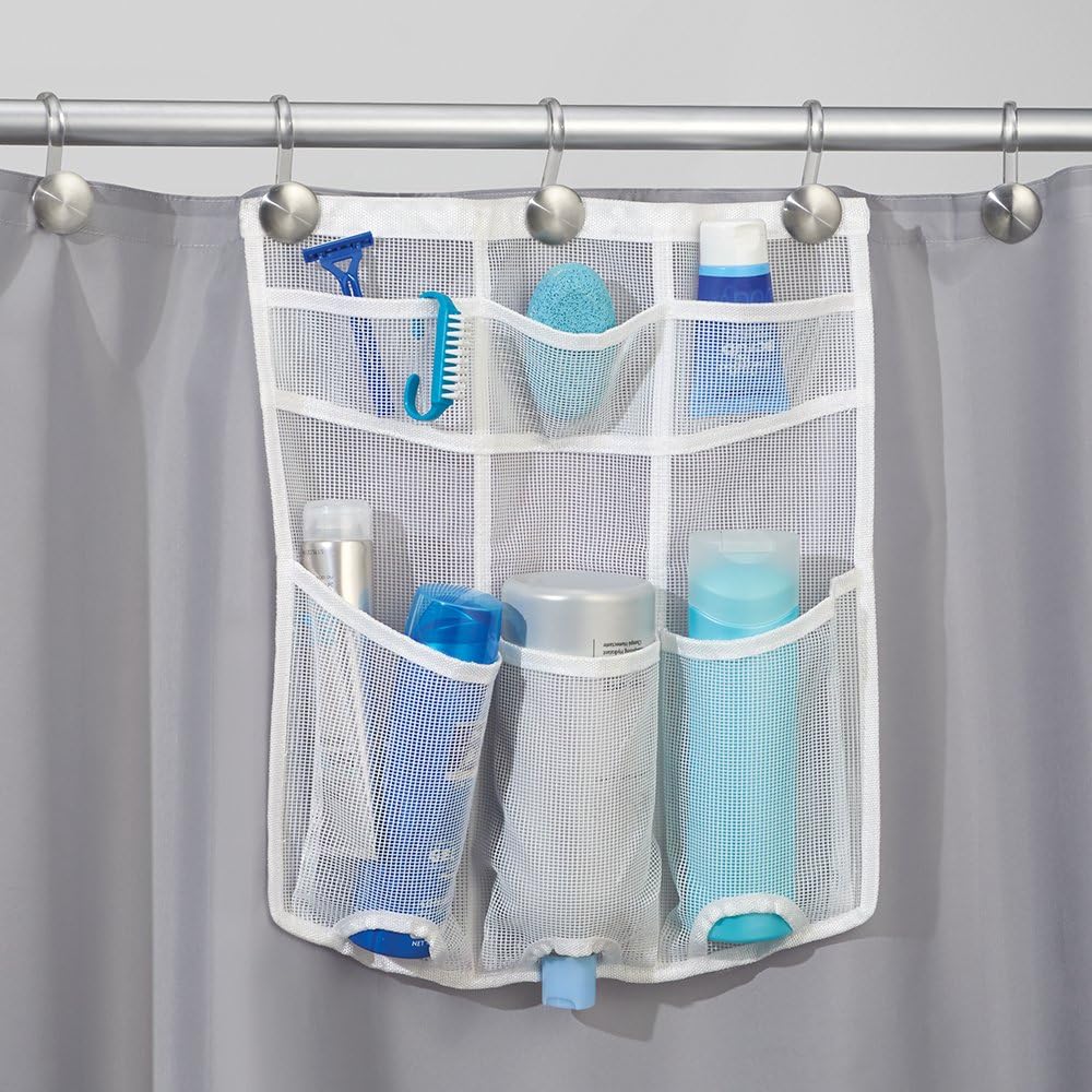 InterDesign Una Waterproof Shower Caddy - White