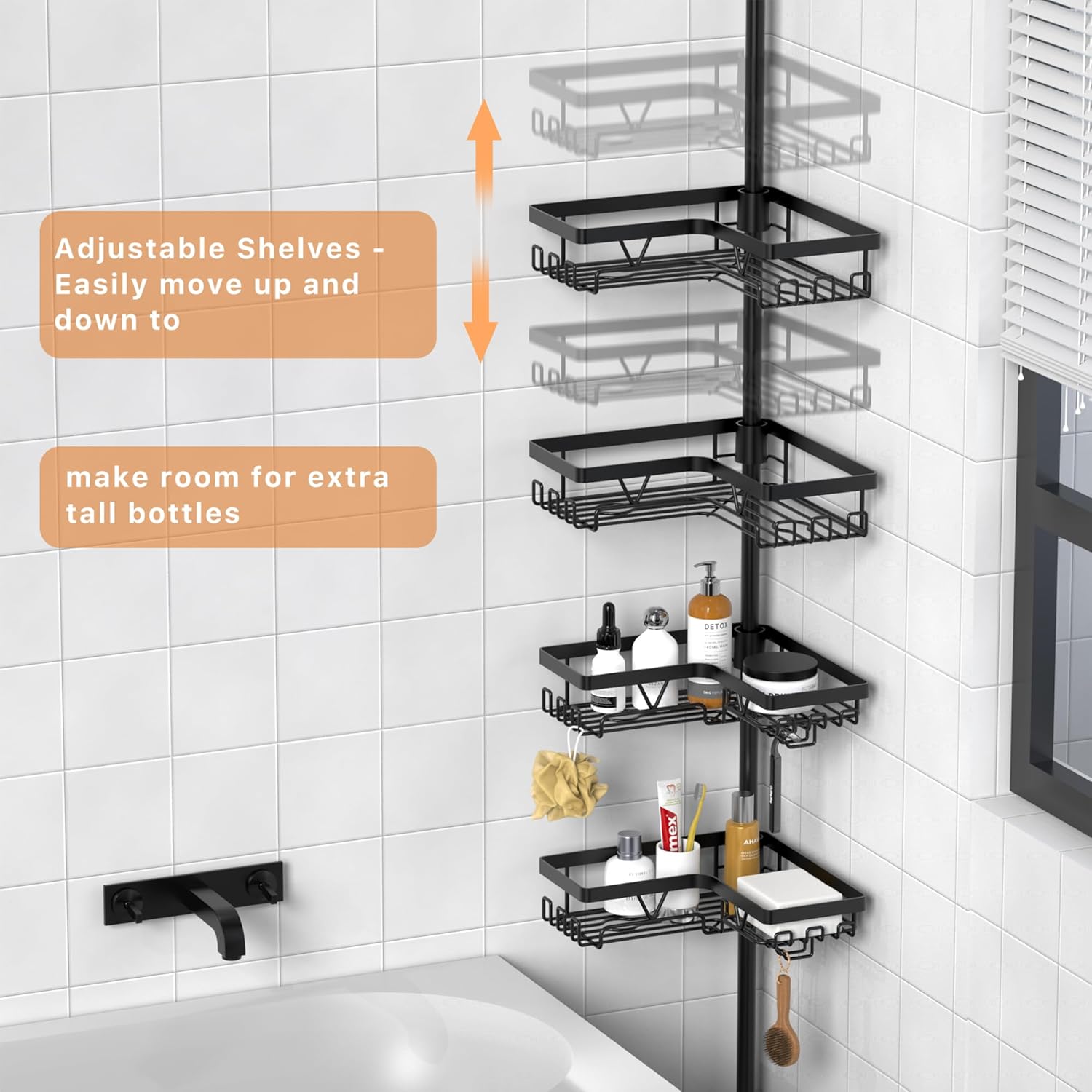 KEGII Showerspace Compression Caddy Corner