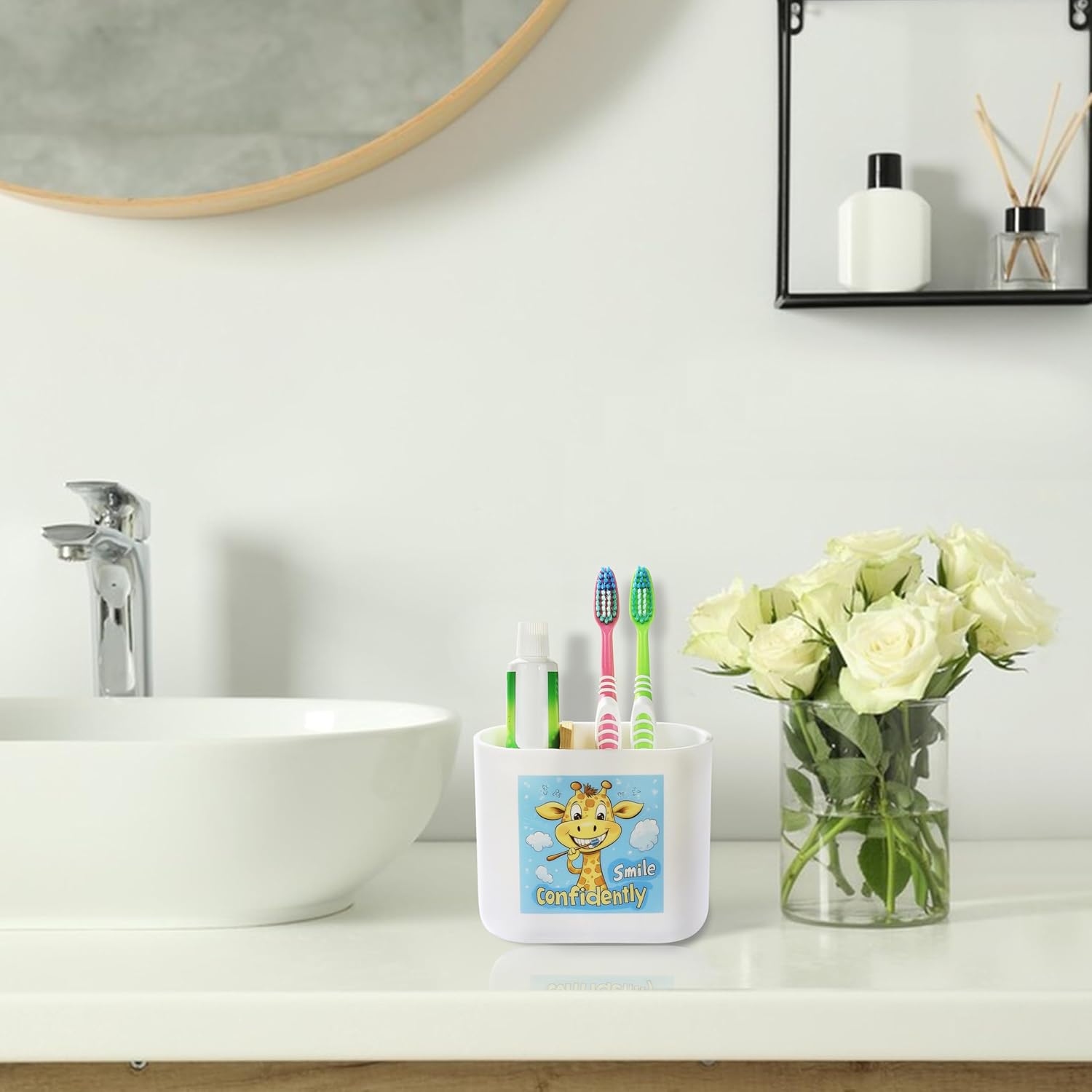 Stylish Giraffe Toothbrush Holder