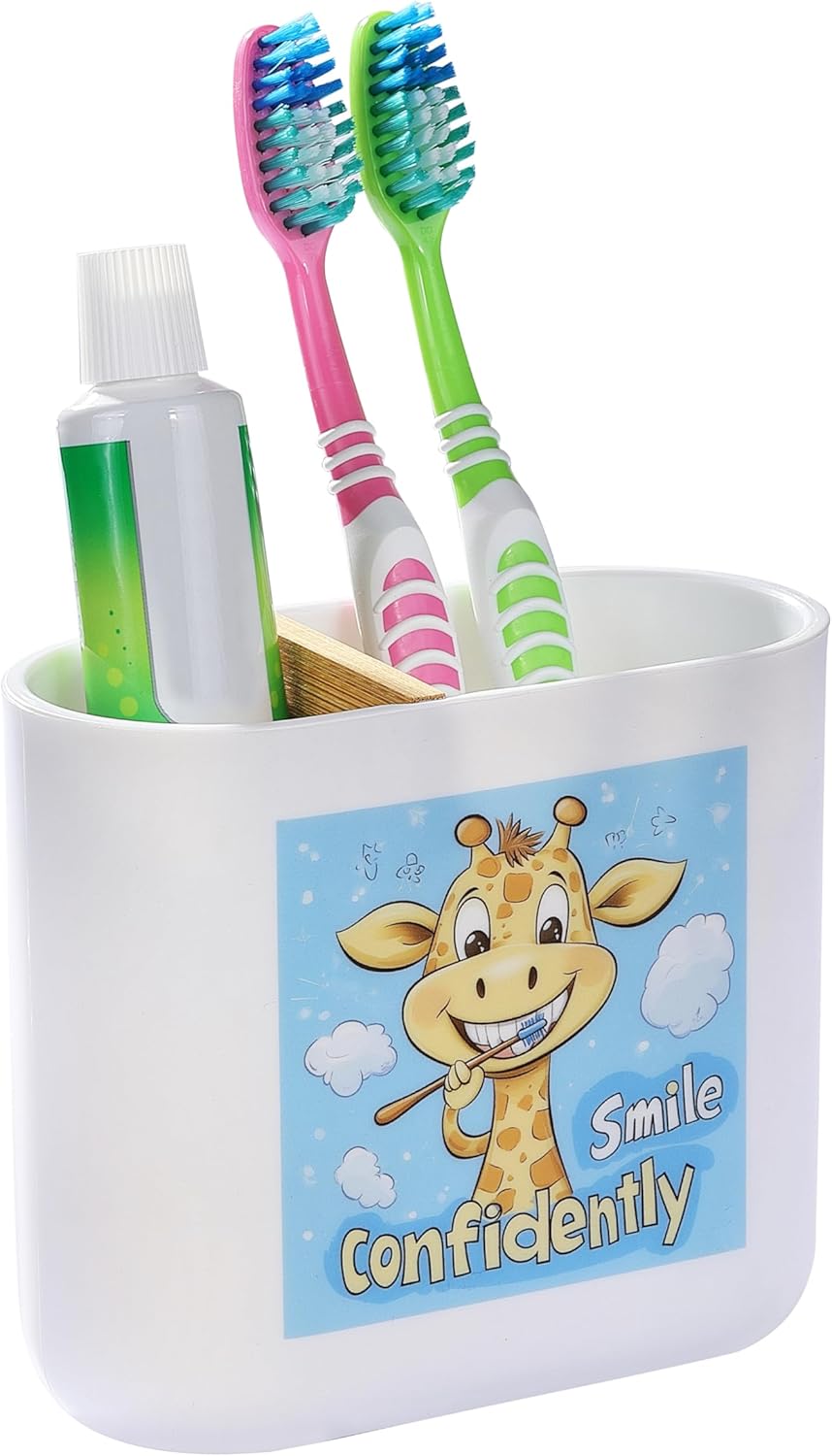 Stylish Giraffe Toothbrush Holder