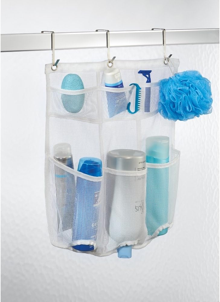 InterDesign Una Waterproof Shower Caddy - White