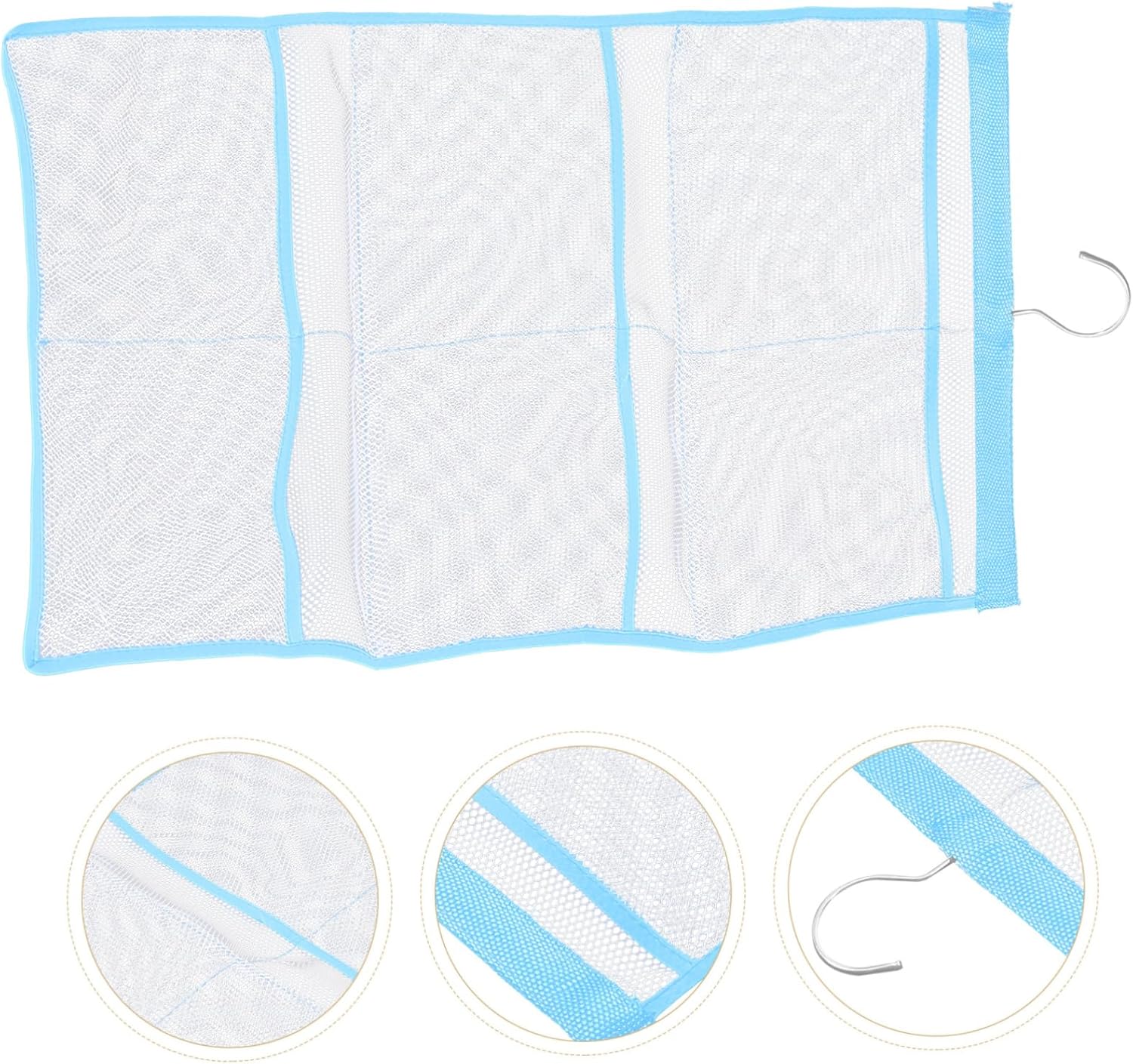 Luxshiny Space-Saving Mesh Shower Organizer